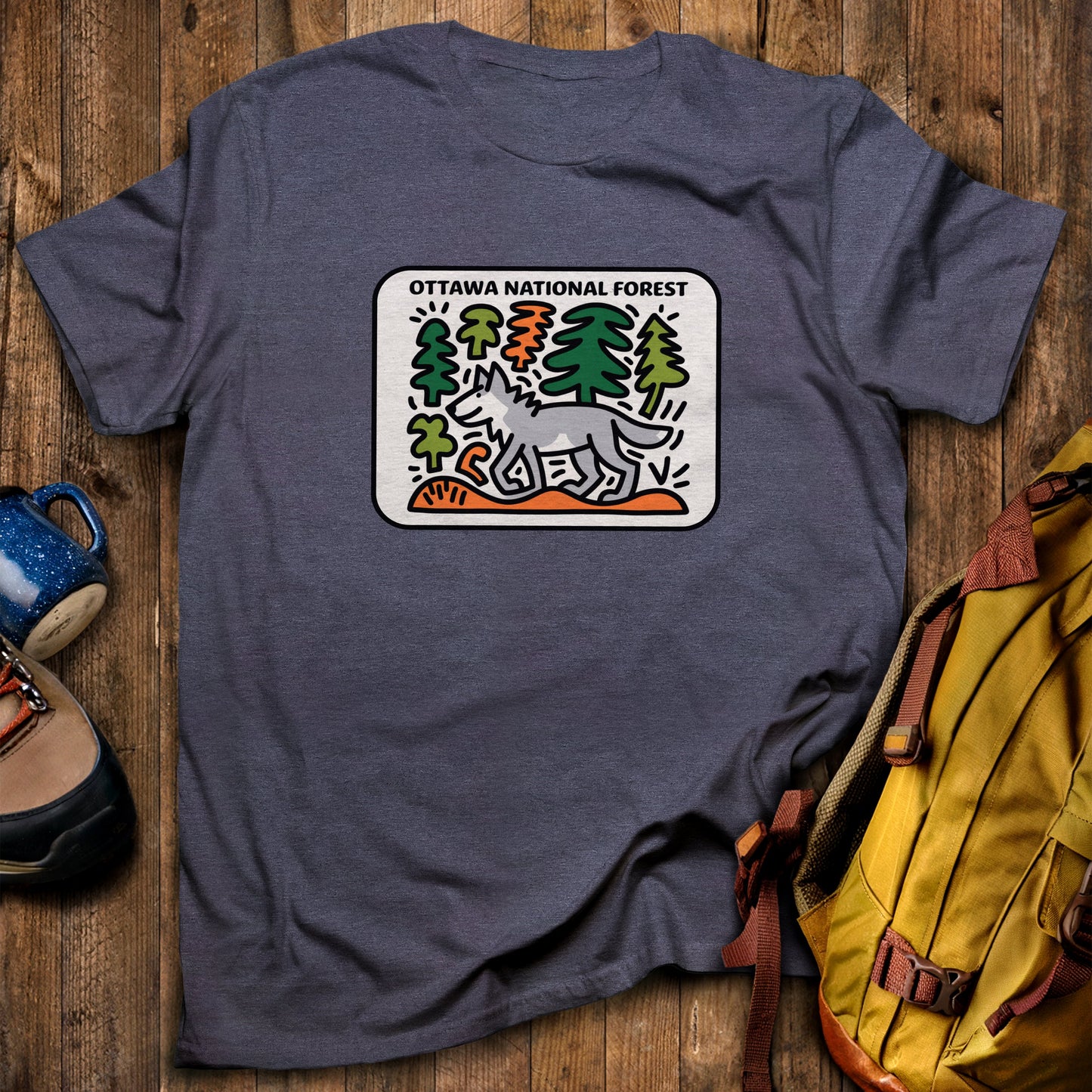 Ottawa National Forest T-Shirt Adventure and Outdoors Themed T-Shirt