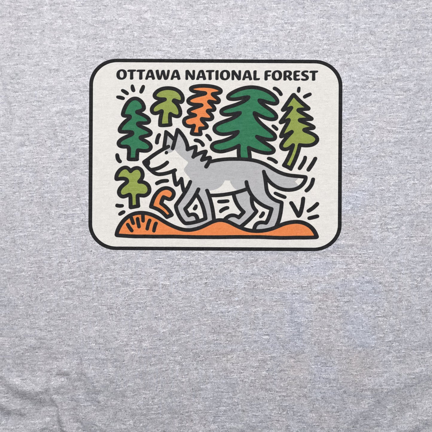 Ottawa National Forest T-Shirt Adventure and Outdoors Themed T-Shirt