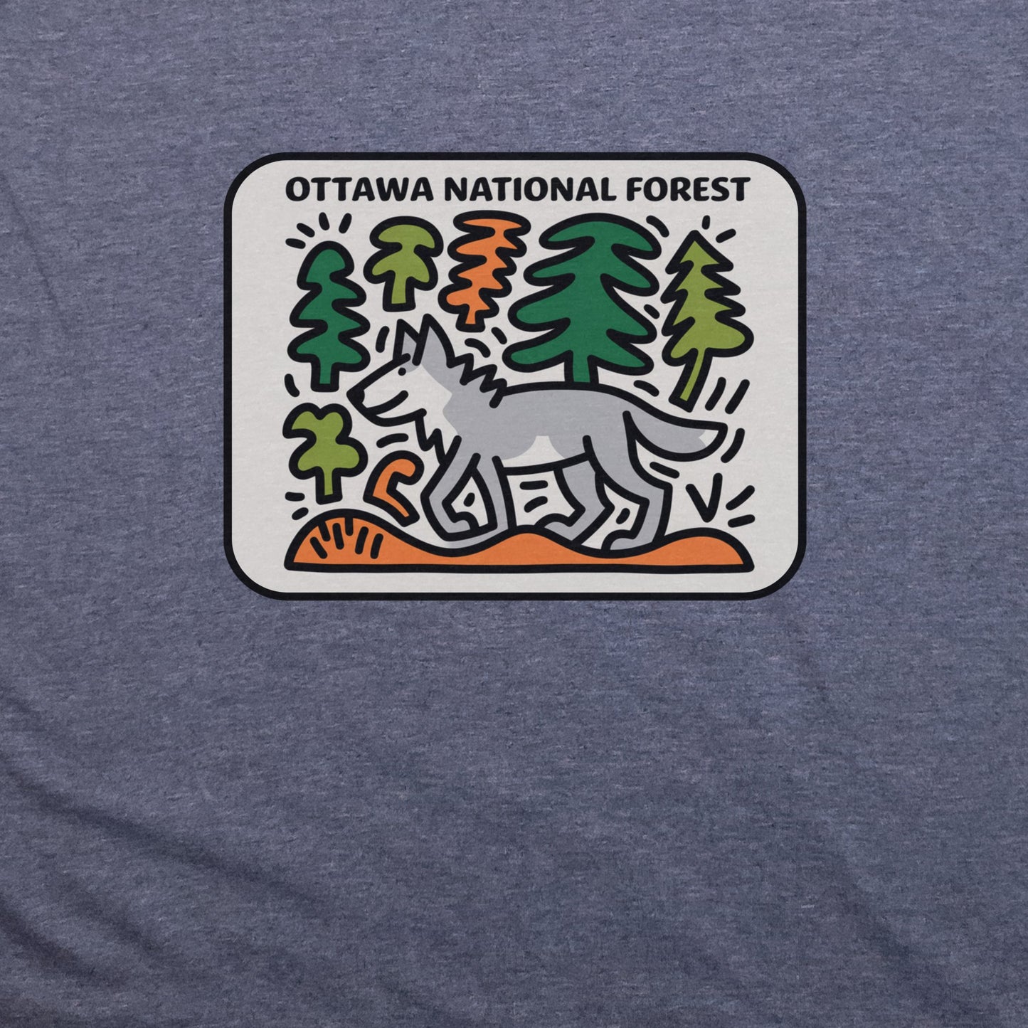 Ottawa National Forest T-Shirt Adventure and Outdoors Themed T-Shirt