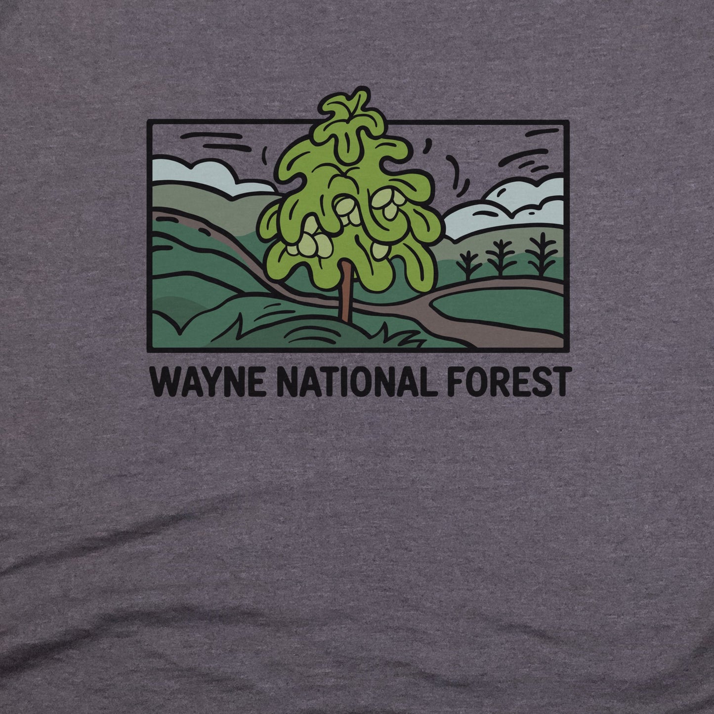 Wayne National Forest T-Shirt Adventure and Outdoors Themed T-Shirt