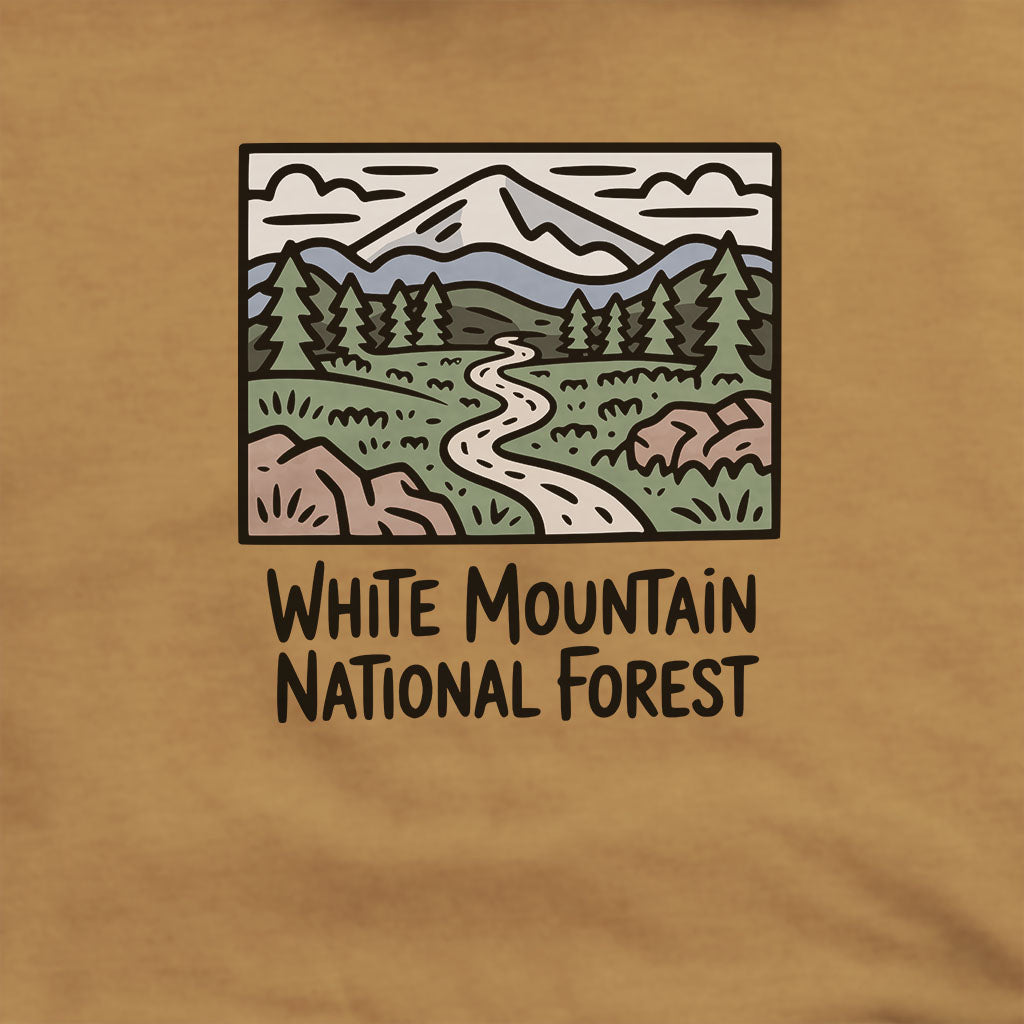 White Mountain National Forest Hoodie Adventure and Outdoors Themed Hoodie