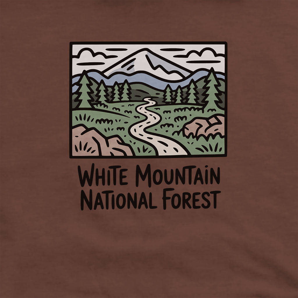 White Mountain National Forest Hoodie Adventure and Outdoors Themed Hoodie