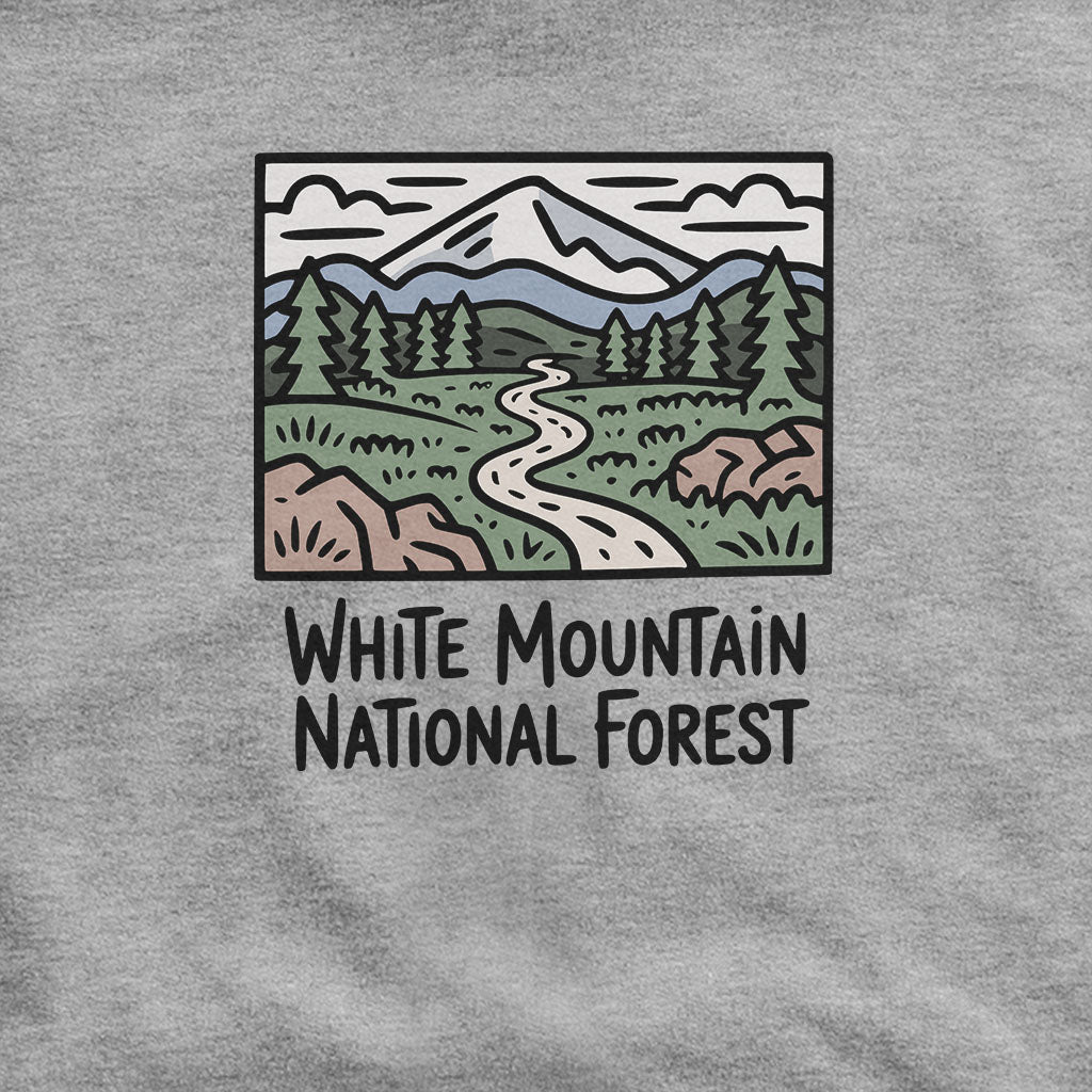 White Mountain National Forest Hoodie Adventure and Outdoors Themed Hoodie