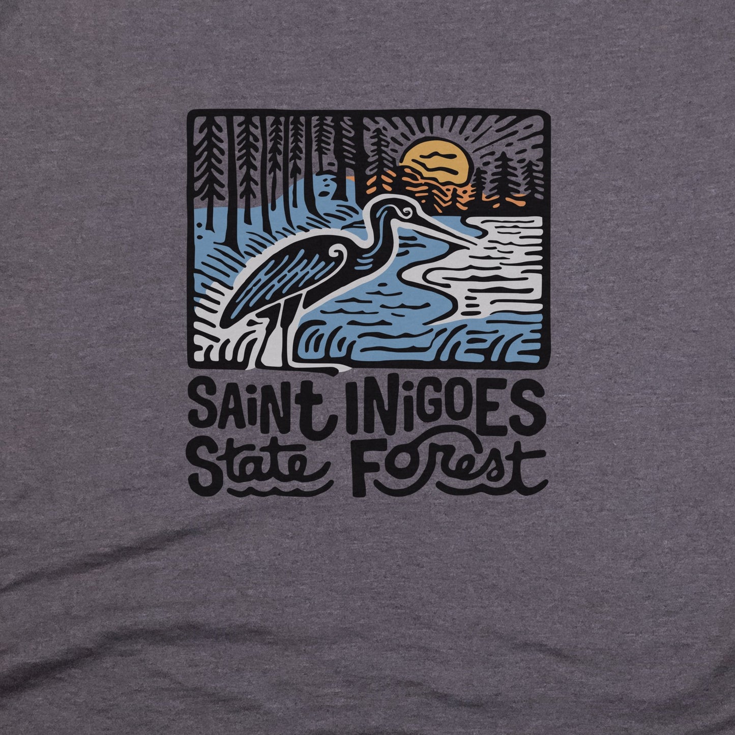 Saint Inigoes State Forest T-Shirt Adventure and Outdoors Themed T-Shirt