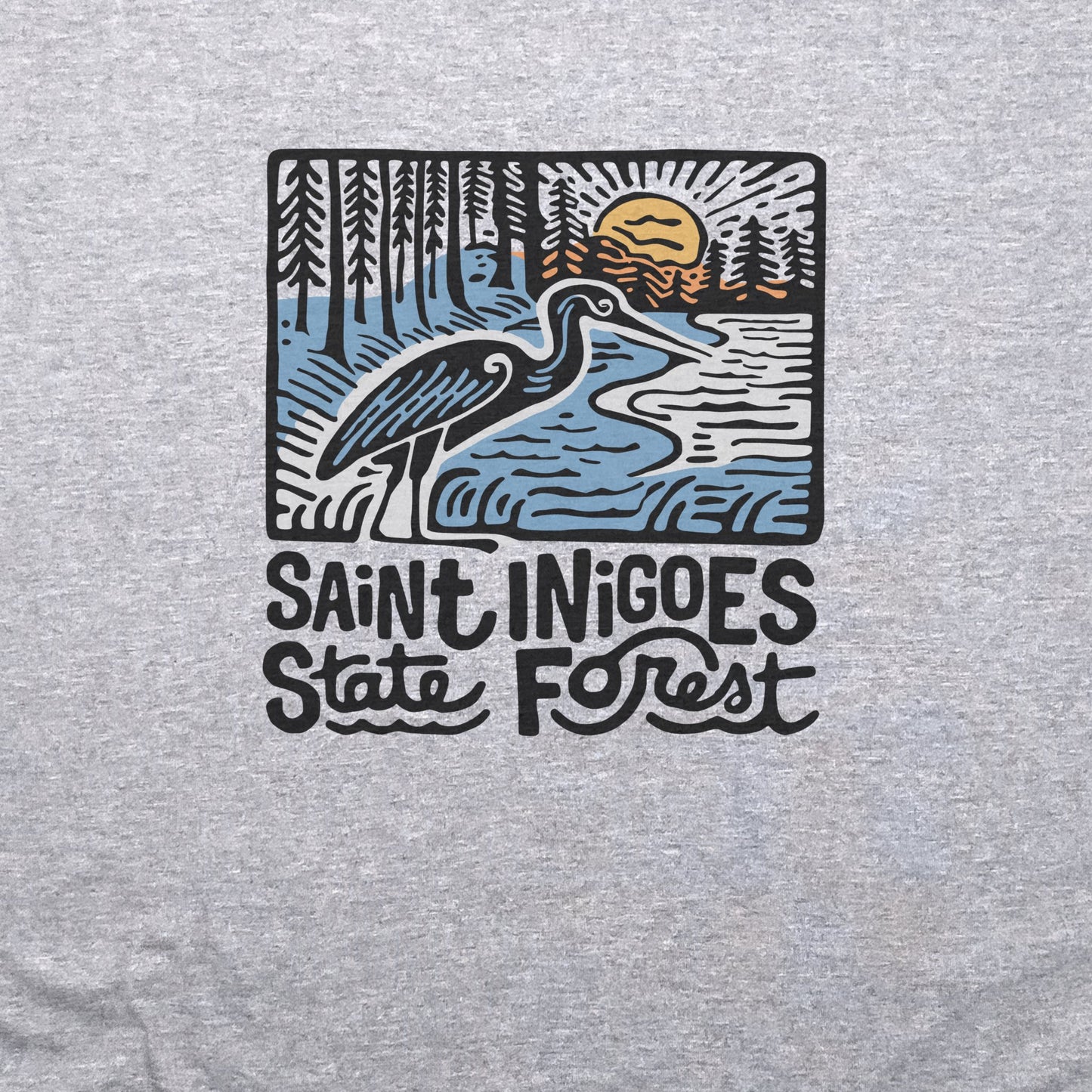 Saint Inigoes State Forest T-Shirt Adventure and Outdoors Themed T-Shirt