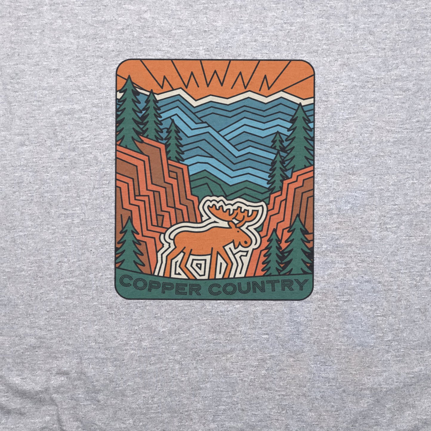 Copper Country State Forest T-Shirt Adventure and Outdoors Themed T-Shirt