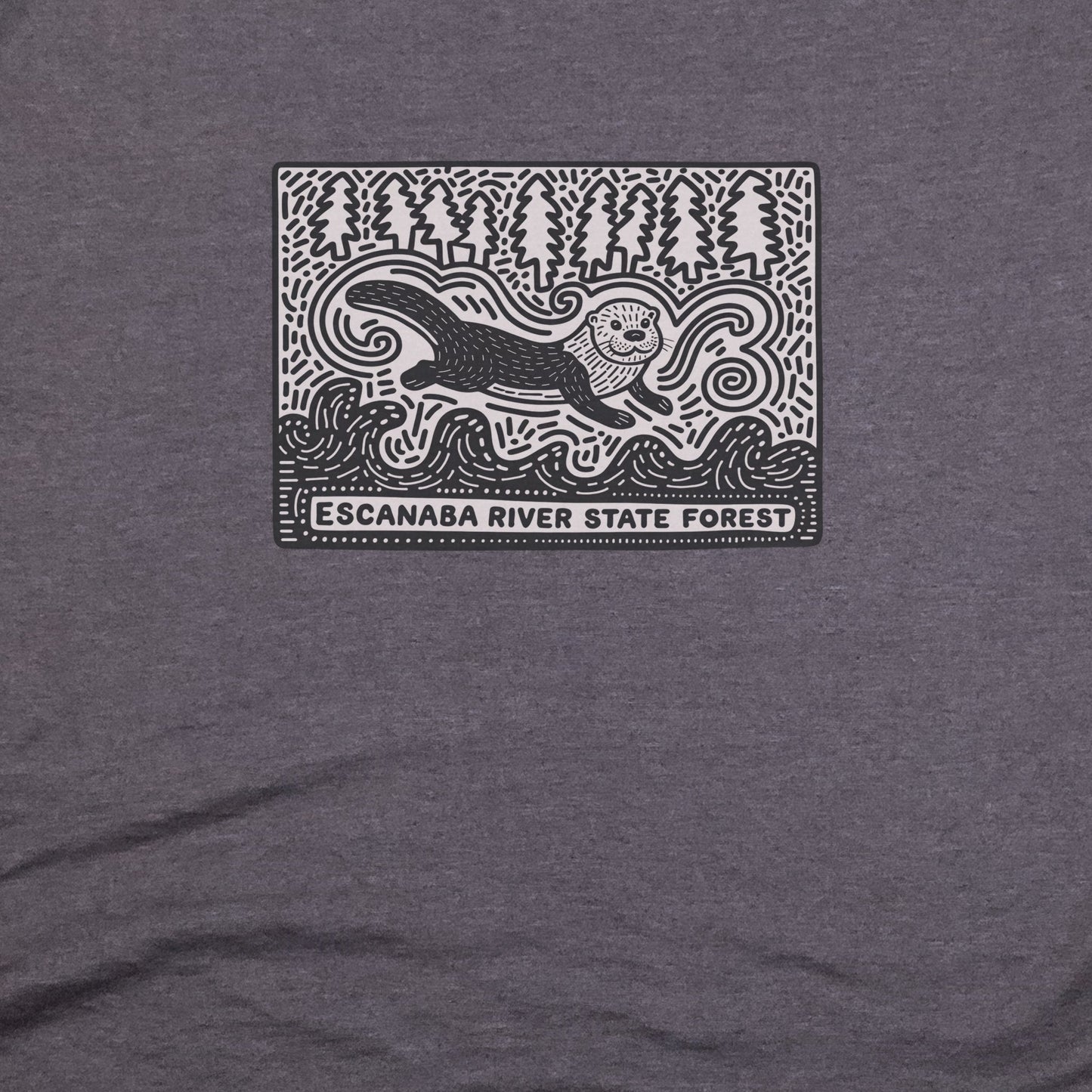 Escanaba River State Forest T-Shirt Adventure and Outdoors Themed T-Shirt