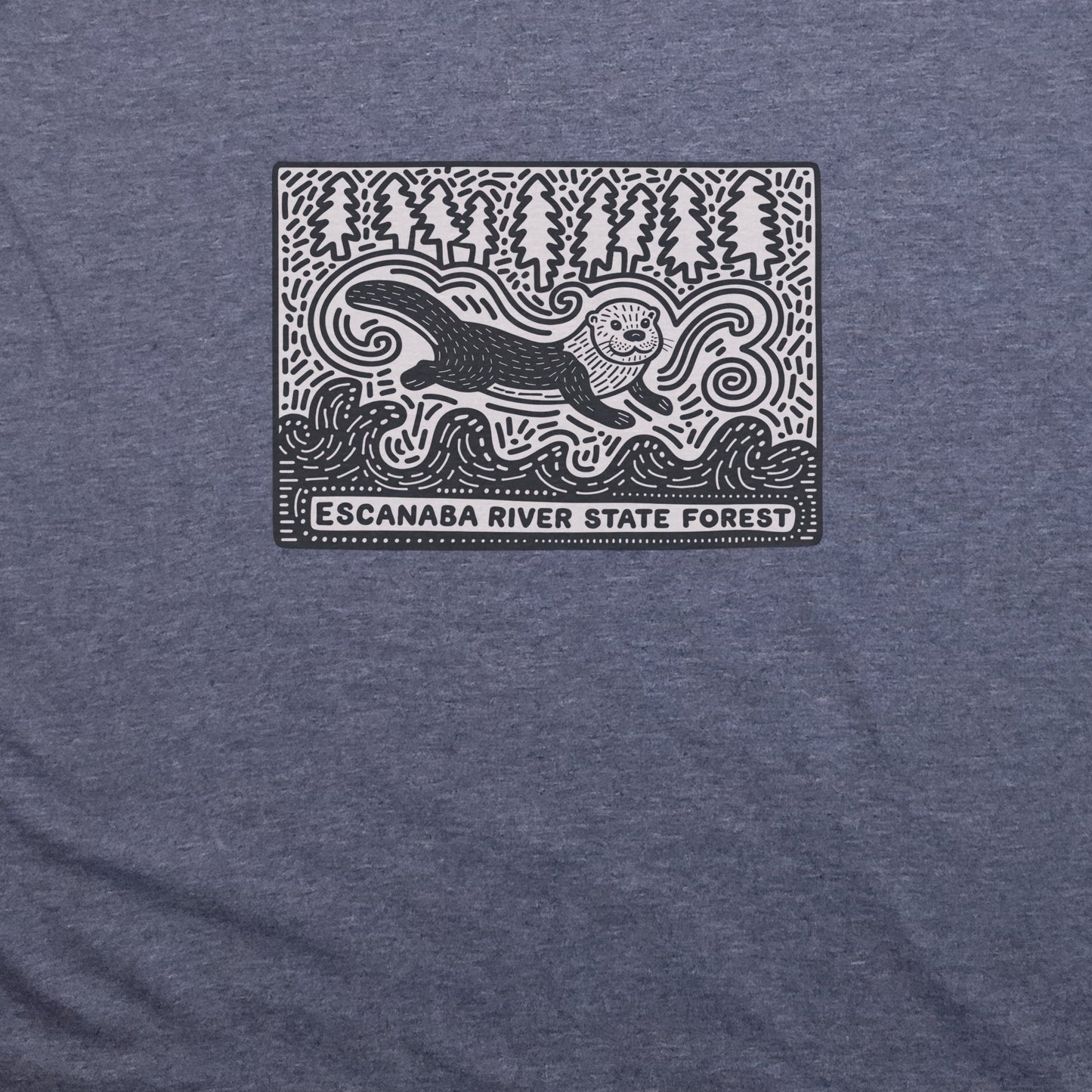 Escanaba River State Forest T-Shirt Adventure and Outdoors Themed T-Shirt