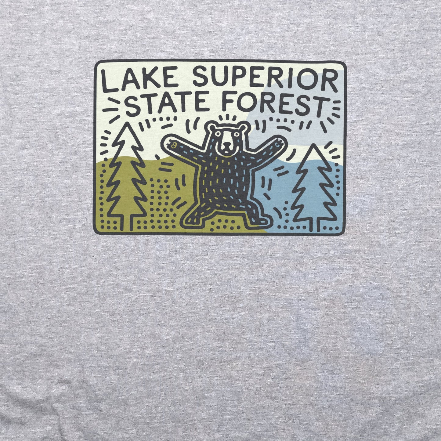 Lake Superior State Forest T-Shirt Adventure and Outdoors Themed T-Shirt