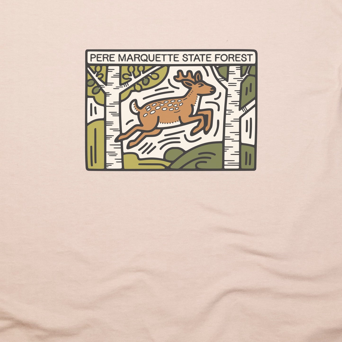 Pere Marquette State Forest T-Shirt Adventure and Outdoors Themed T-Shirt