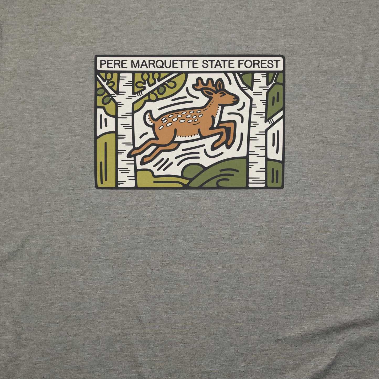 Pere Marquette State Forest T-Shirt Adventure and Outdoors Themed T-Shirt
