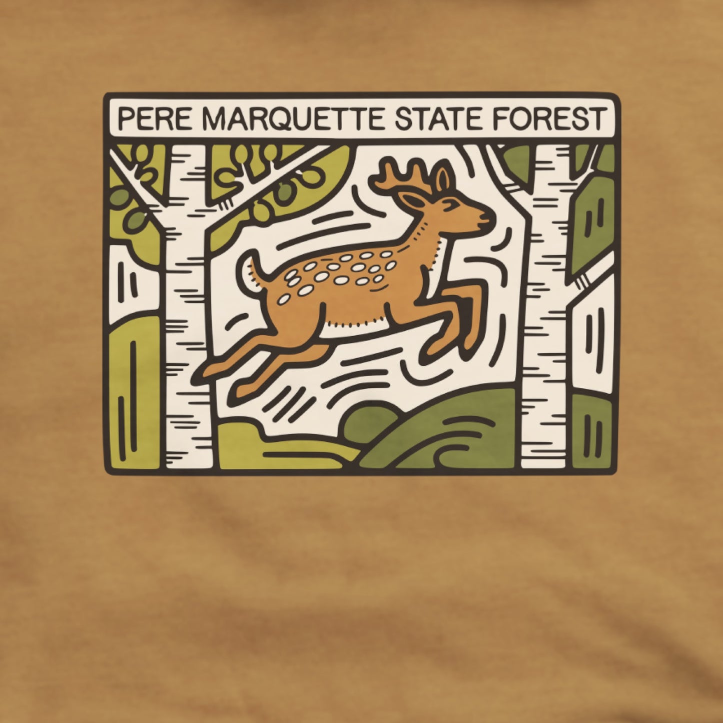 Pere Marquette State Forest Hoodie Adventure and Outdoors Themed Hoodie