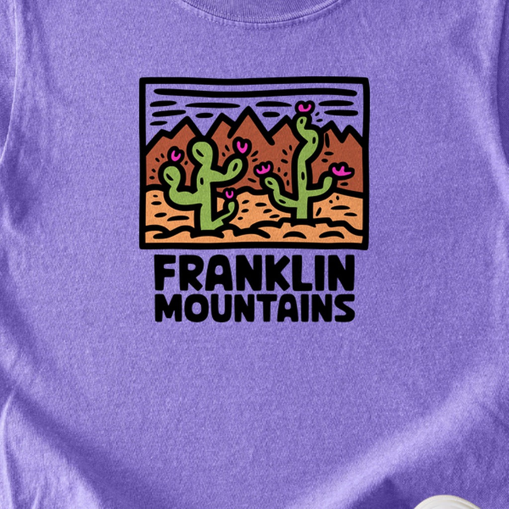 Franklin Mountains State Park Kids Cotton T-Shirt