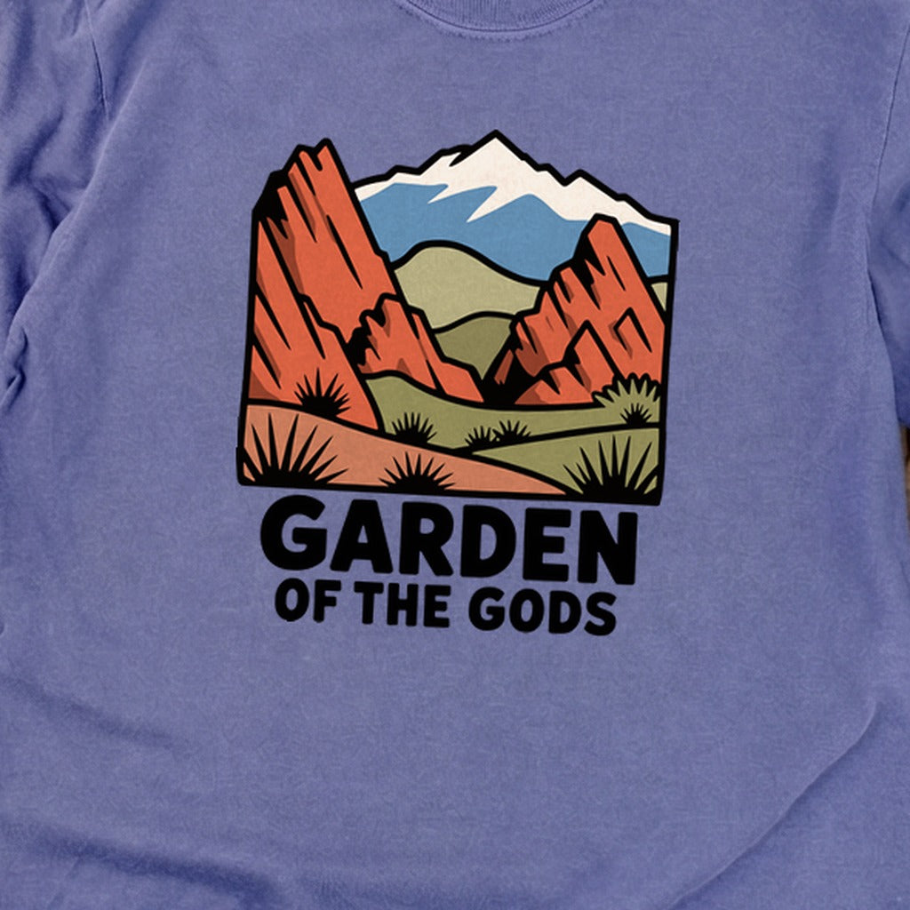 Garden of the Gods Cotton Long Sleeve