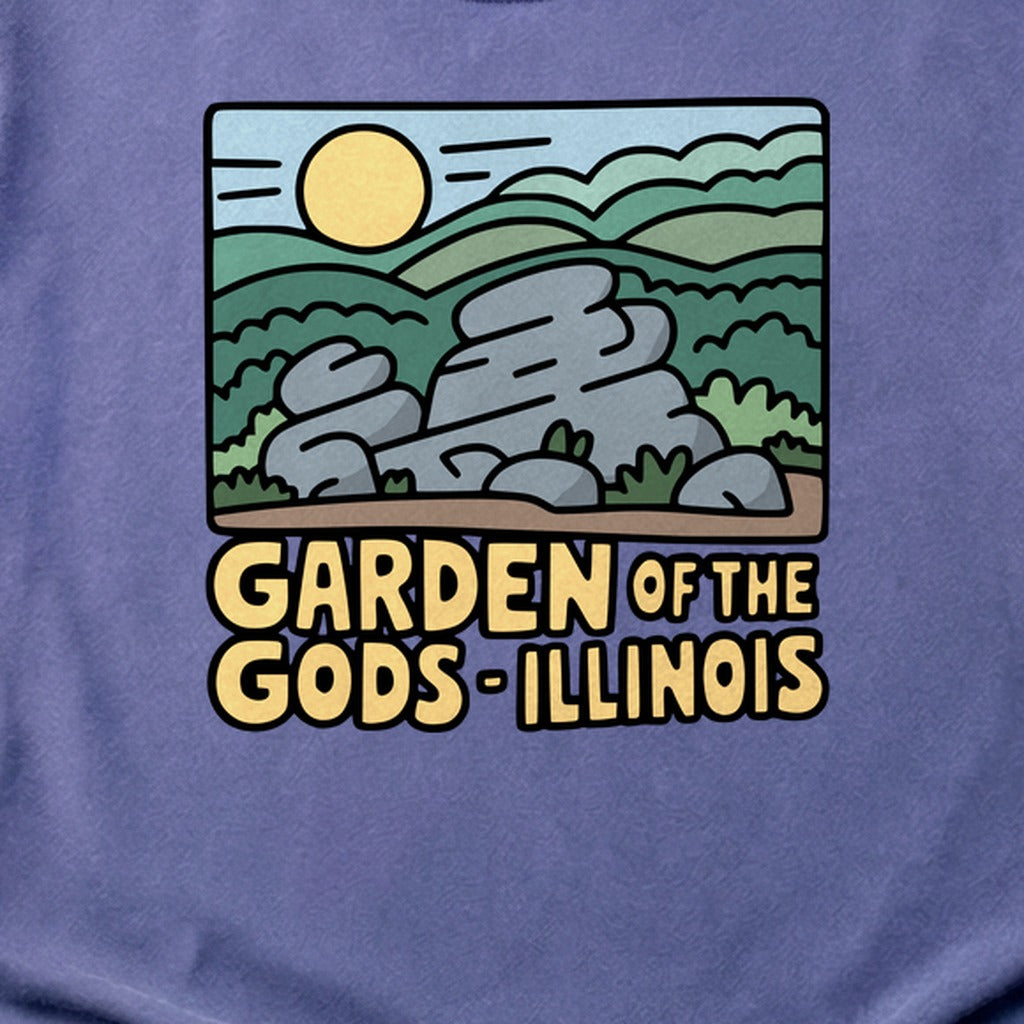 Garden of the Gods Illinois Cotton T-Shirt