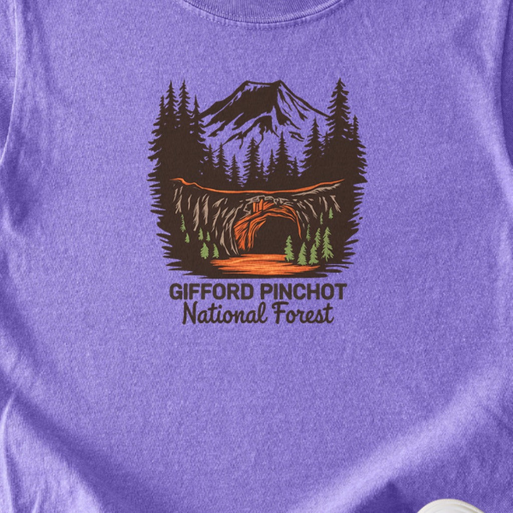 Gifford Pinchot National Forest Kids Cotton T-Shirt