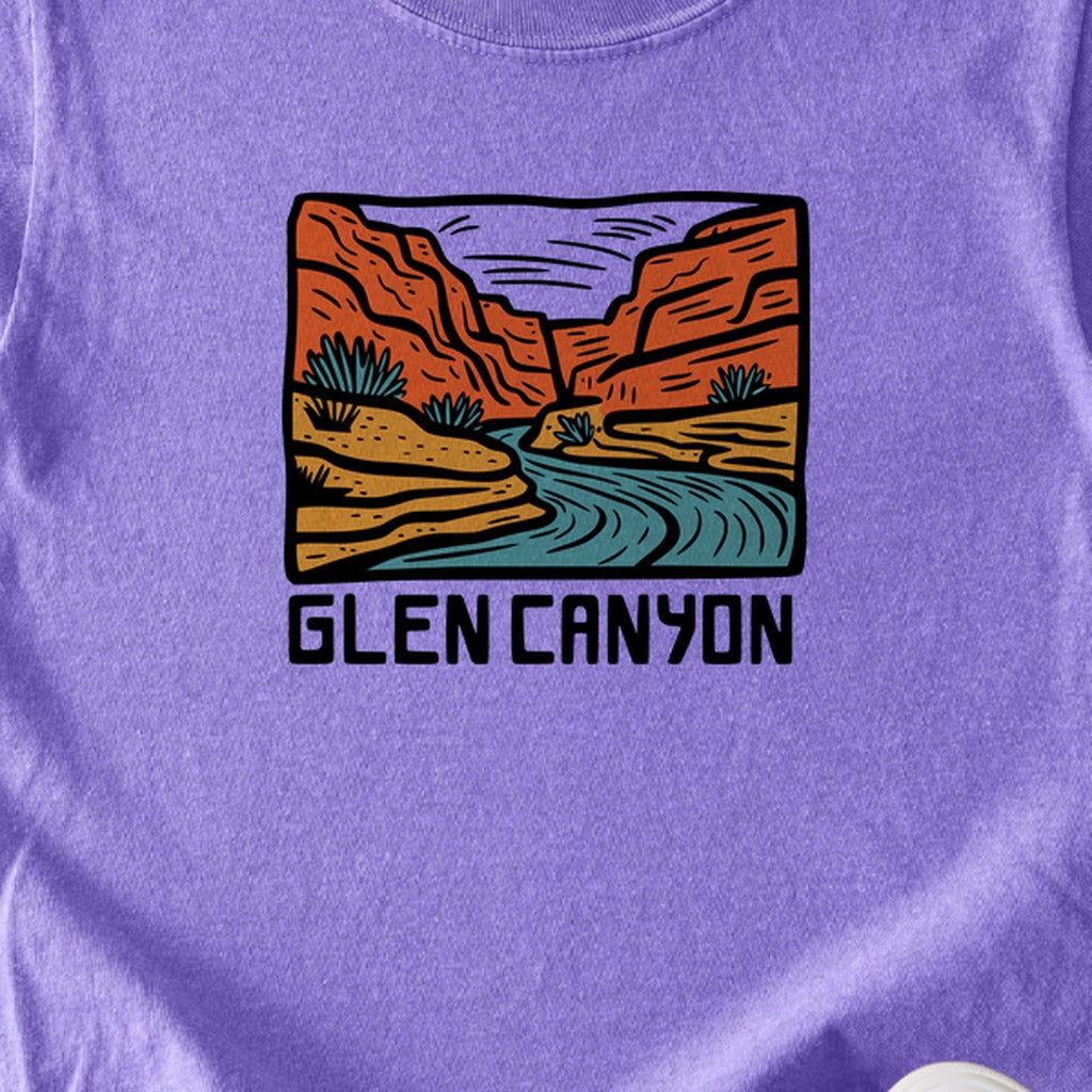 Glen Canyon National Recreation Area Kids Cotton T-Shirt