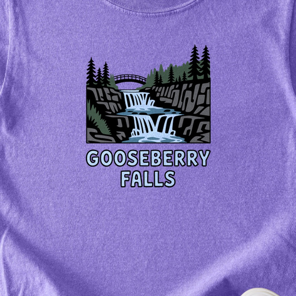 Gooseberry Falls State Park Kids Cotton T-Shirt