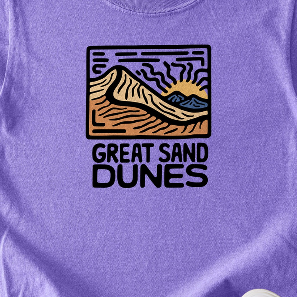 Great Sand Dunes National Park Kids Cotton T-Shirt