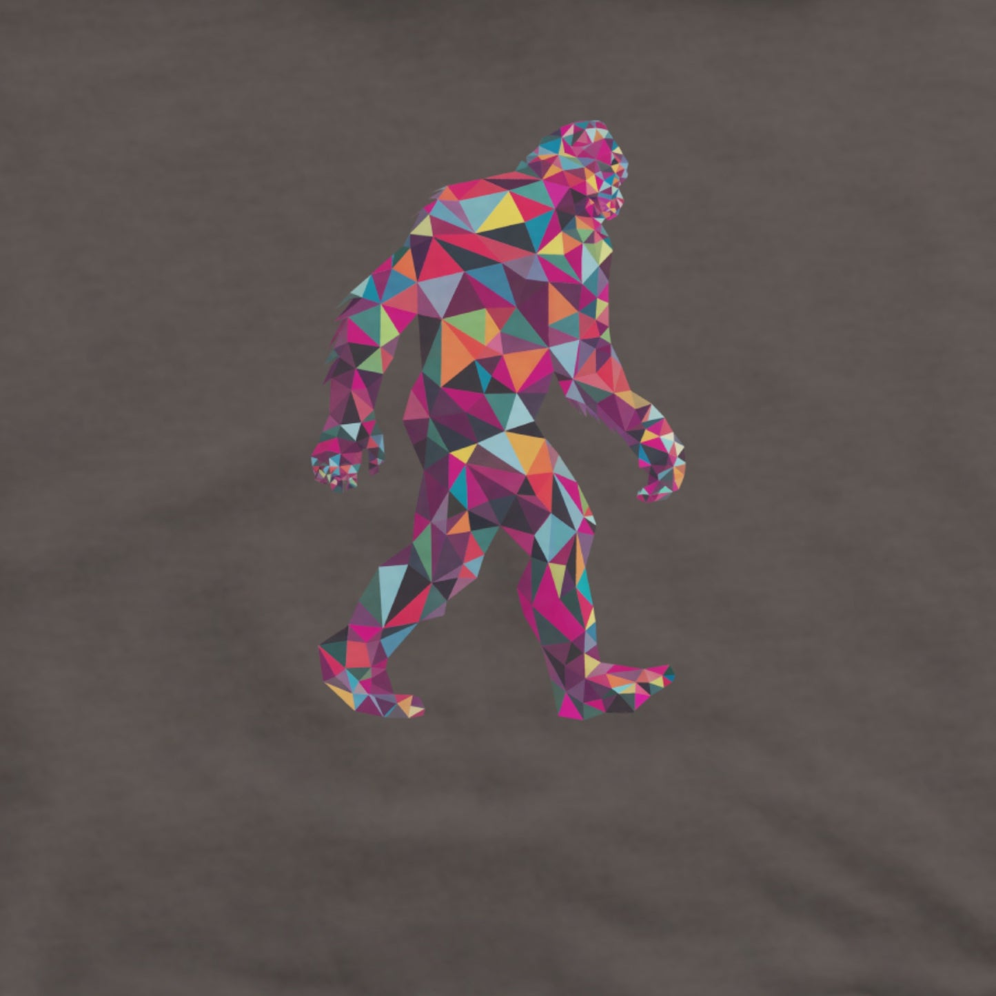 Sasquatch Mosaic Hoodie Adventure and Outdoors Themed Hoodie
