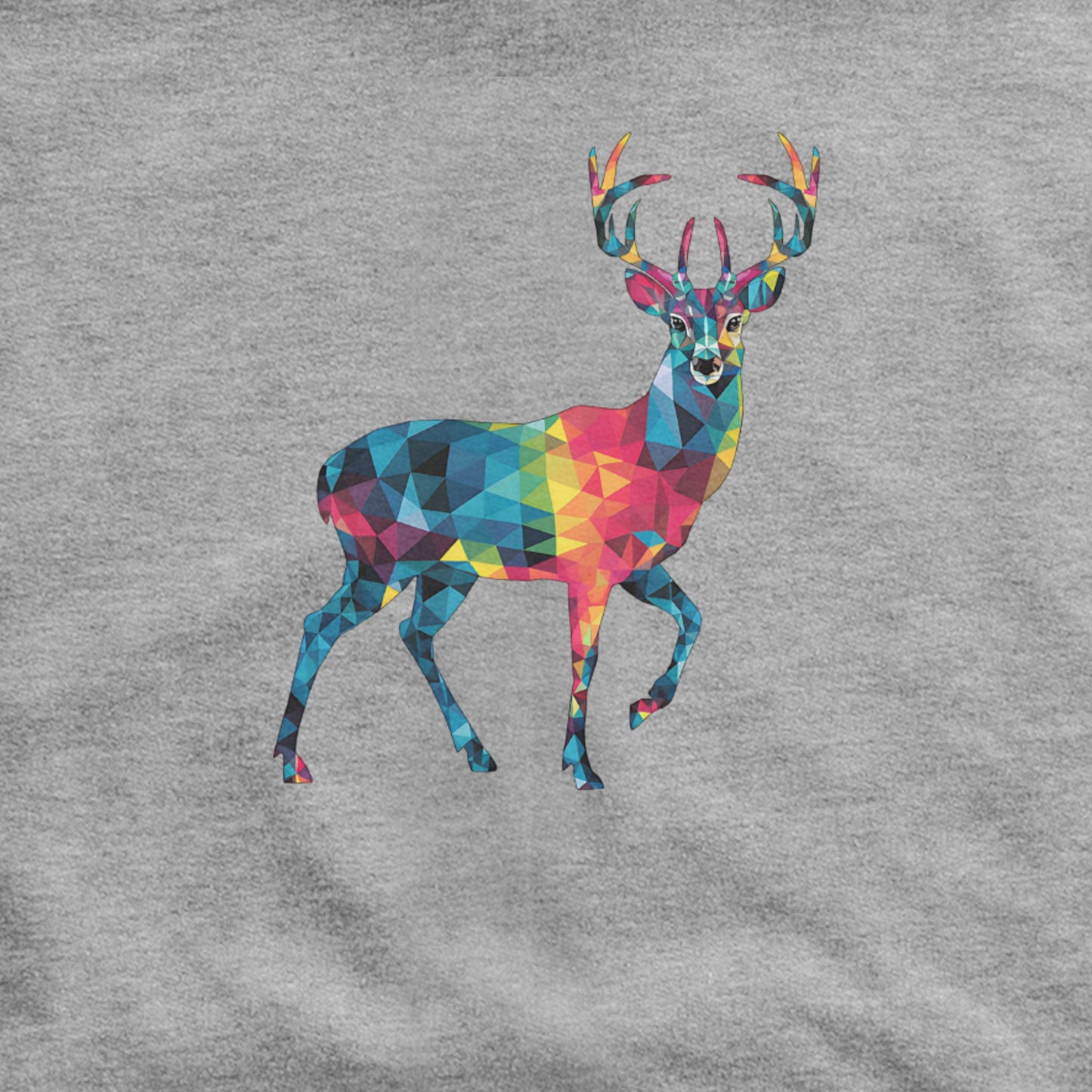 Deer Mosaic Hoodie Adventure and Outdoors Themed Hoodie