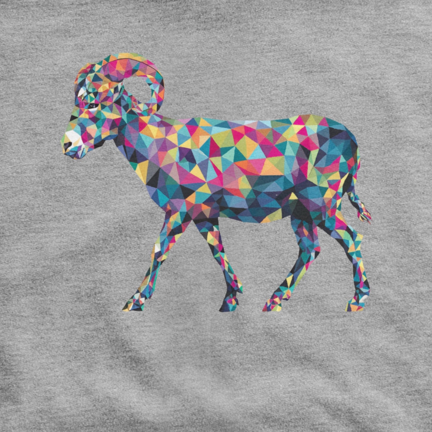 Ram Mosaic Hoodie Adventure and Outdoors Themed Hoodie