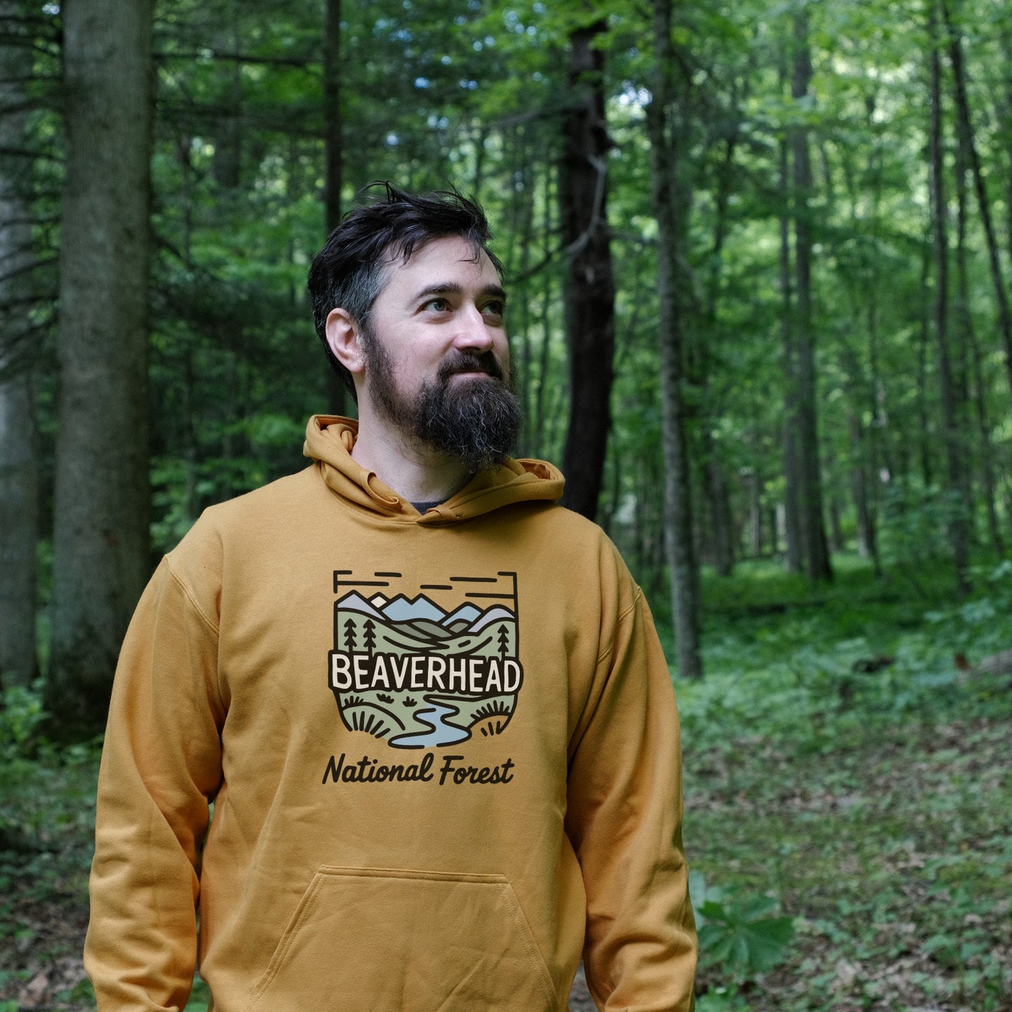 Beaverhead National Forest Hoodie Adventure and Outdoors Themed Hoodie