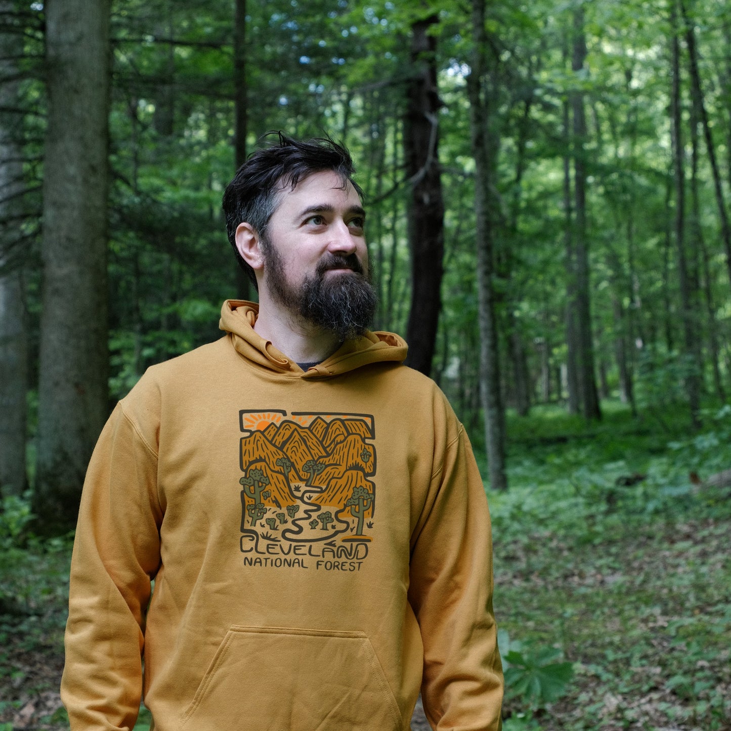 Cleveland National Forest Hoodie Adventure and Outdoors Themed Hoodie