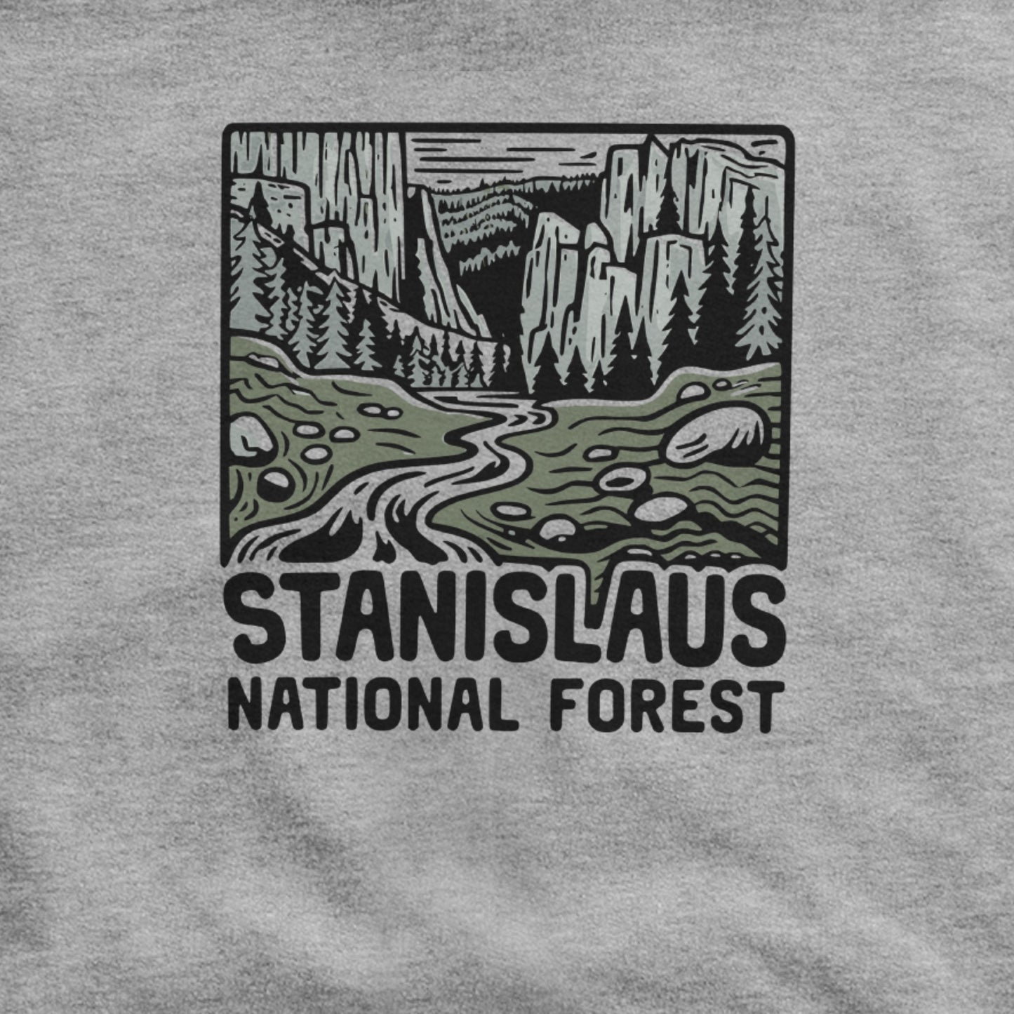 Stanislaus National Forest Hoodie Adventure and Outdoors Themed Hoodie