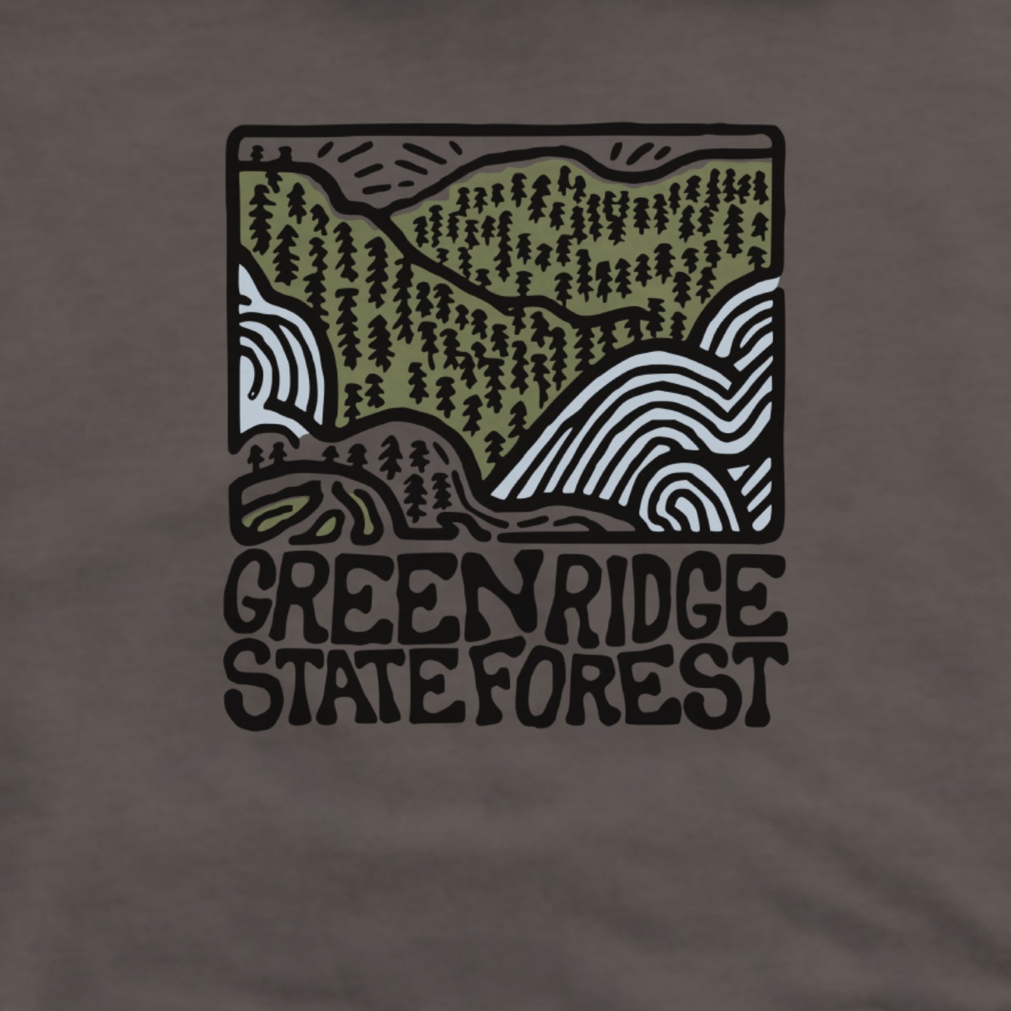 Green Ridge State Forest Hoodie Adventure and Outdoors Themed Hoodie