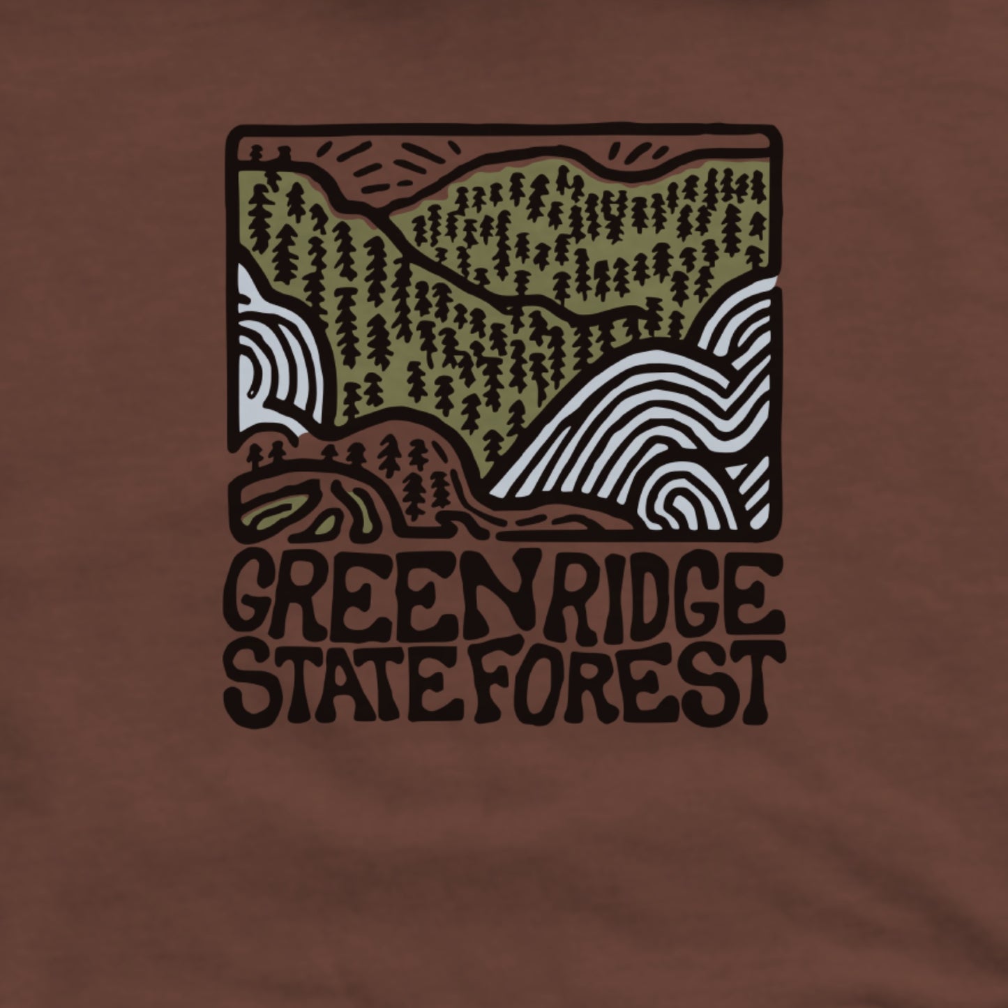 Green Ridge State Forest Hoodie Adventure and Outdoors Themed Hoodie