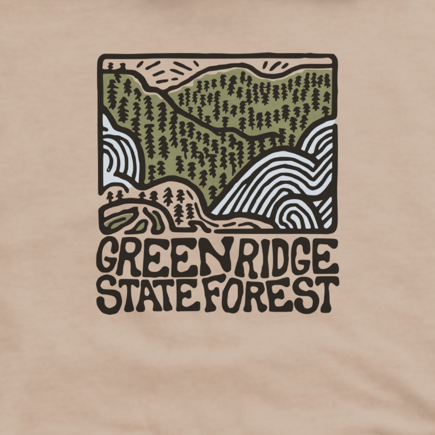 Green Ridge State Forest Hoodie Adventure and Outdoors Themed Hoodie