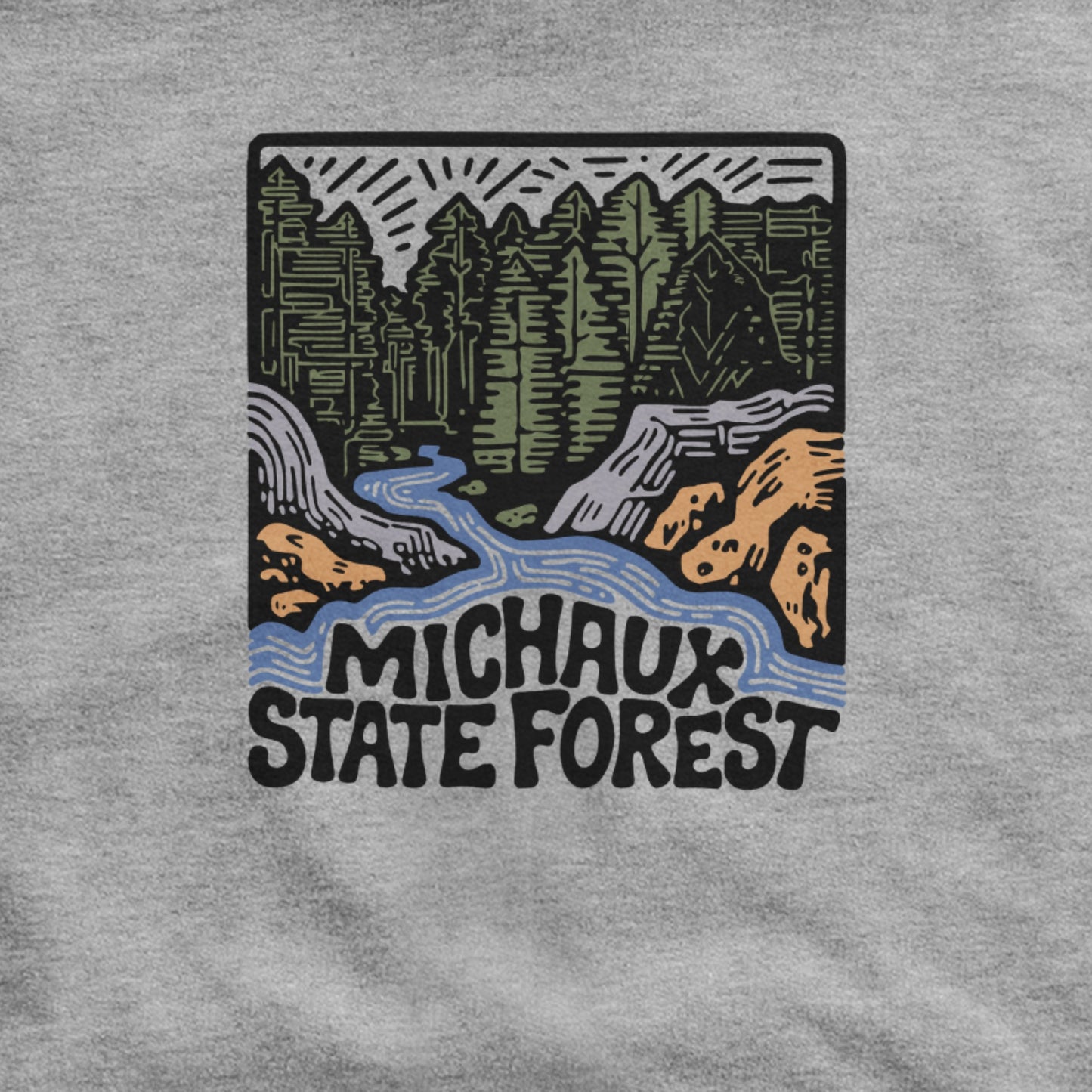 Michaux State Forest Hoodie Adventure and Outdoors Themed Hoodie