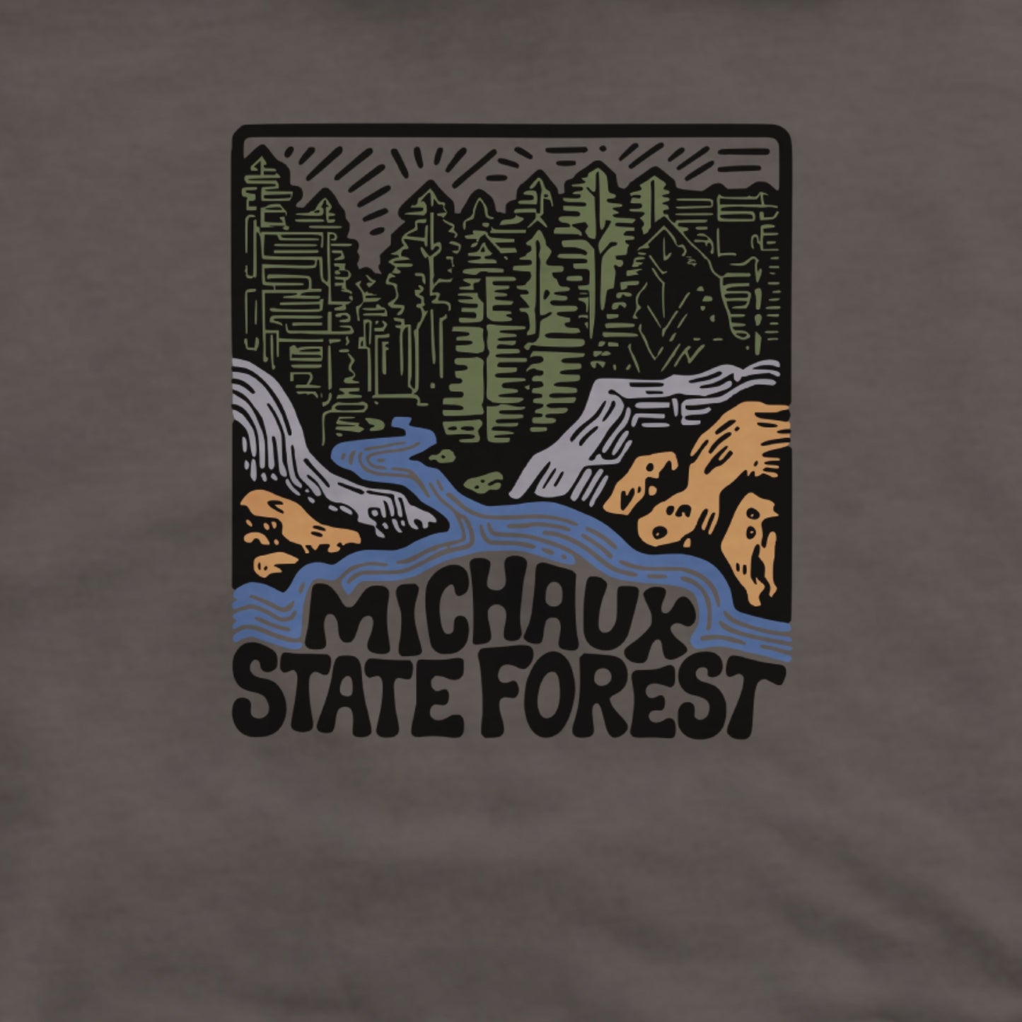 Michaux State Forest Hoodie Adventure and Outdoors Themed Hoodie