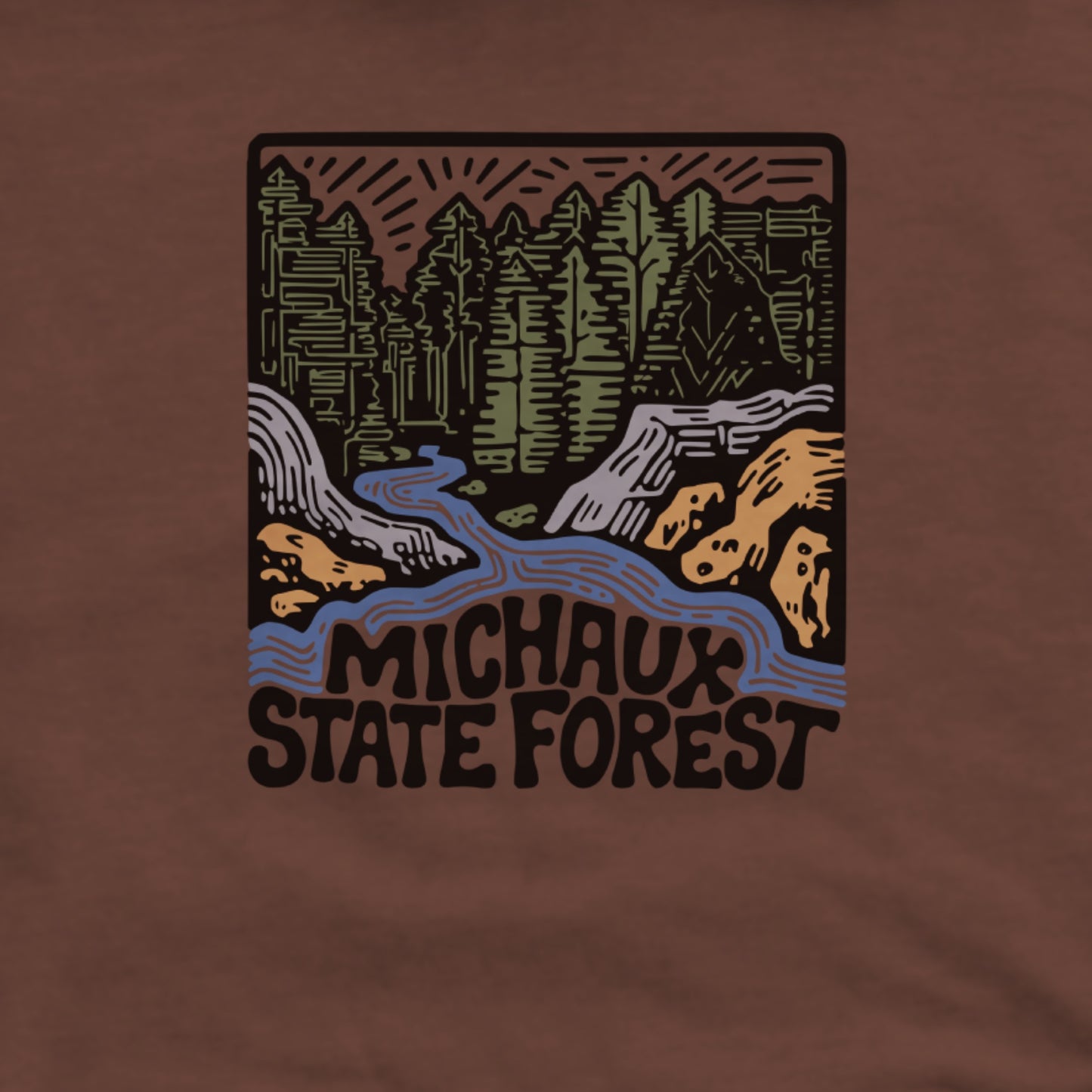 Michaux State Forest Hoodie Adventure and Outdoors Themed Hoodie