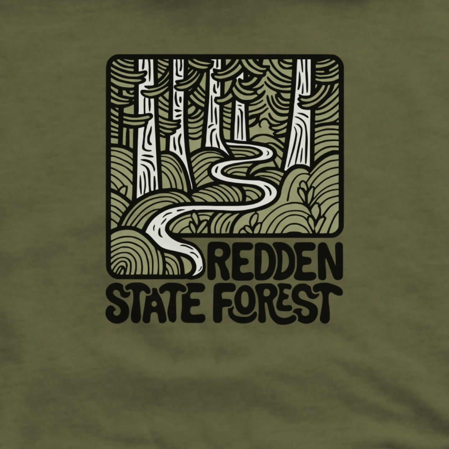 Redden State Forest Hoodie Adventure and Outdoors Themed Hoodie