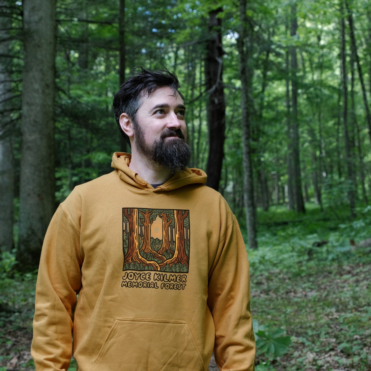 Joyce Kilmer Memorial Forest Hoodie Adventure and Outdoors Themed Hoodie