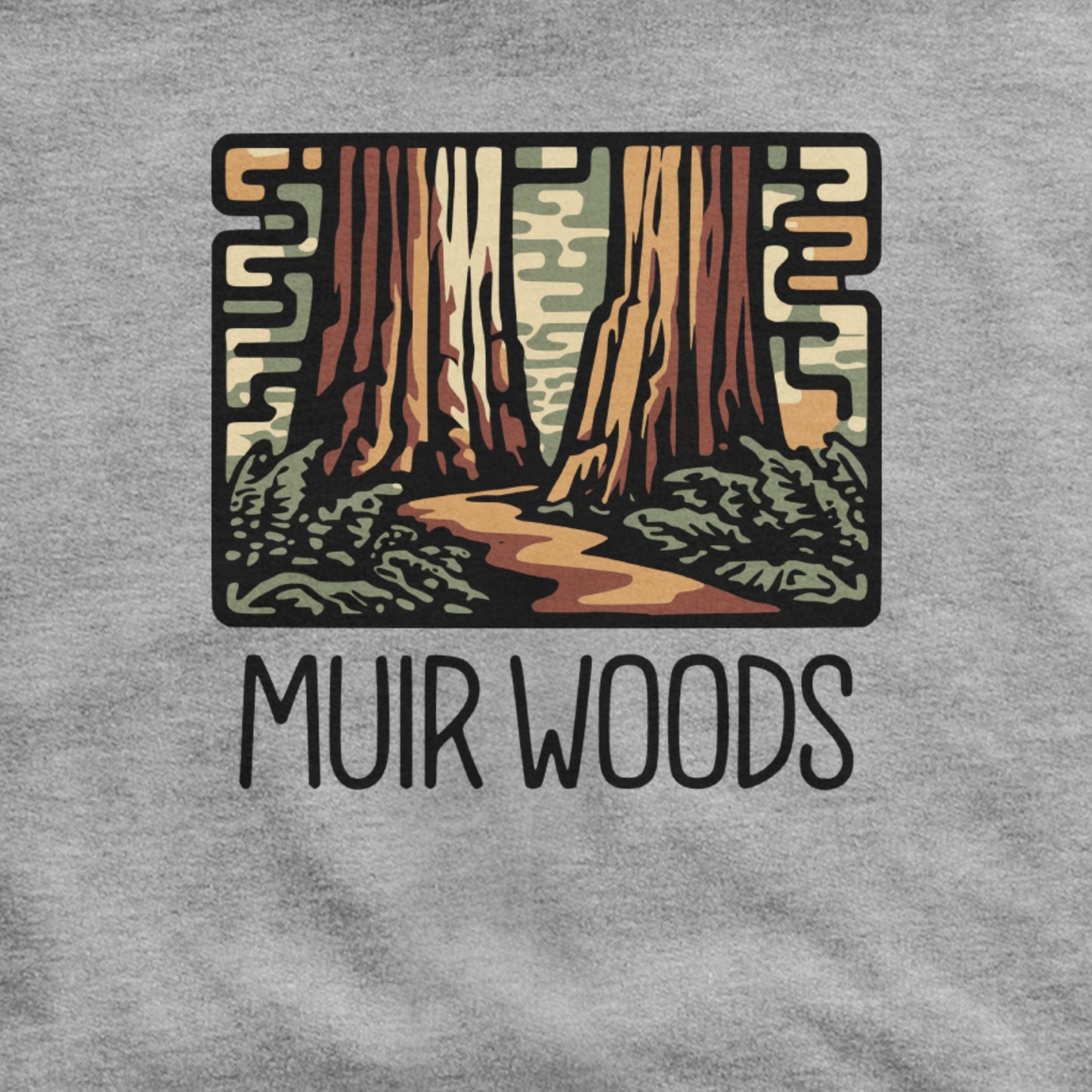 Muir Woods National Monument Hoodie Adventure and Outdoors Themed Hoodie