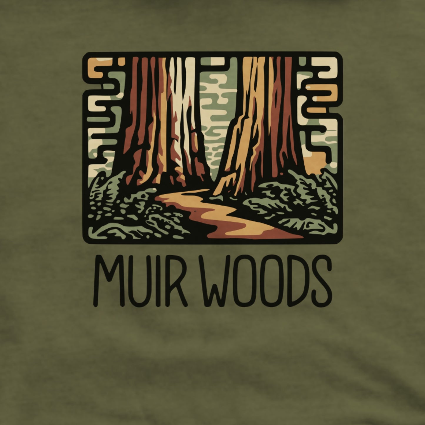 Muir Woods National Monument Hoodie Adventure and Outdoors Themed Hoodie