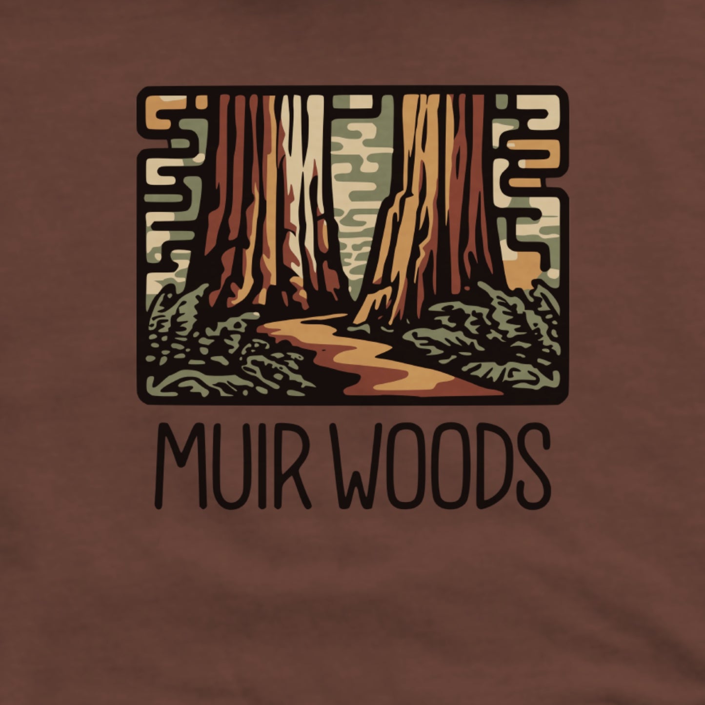 Muir Woods National Monument Hoodie Adventure and Outdoors Themed Hoodie