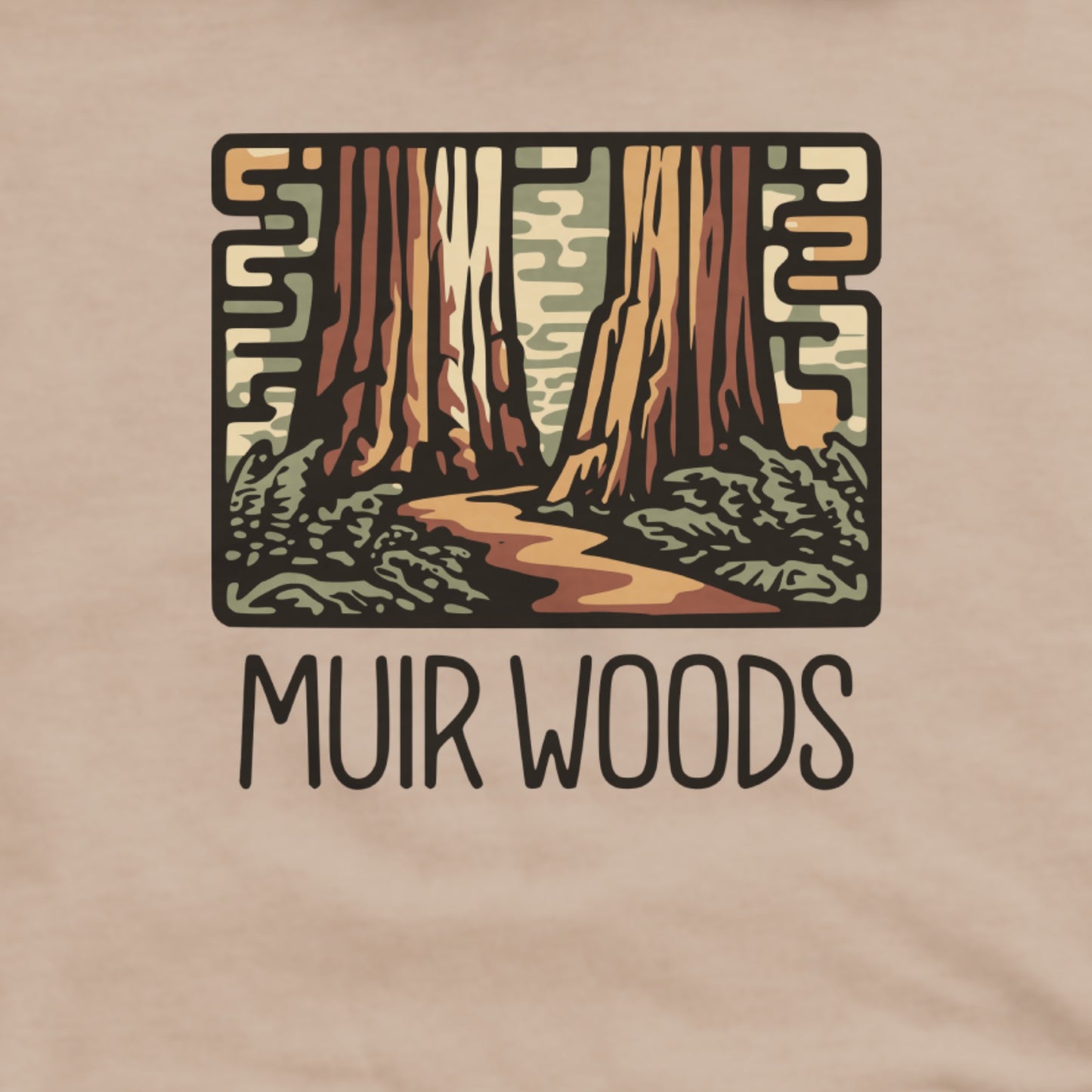 Muir Woods National Monument Hoodie Adventure and Outdoors Themed Hoodie