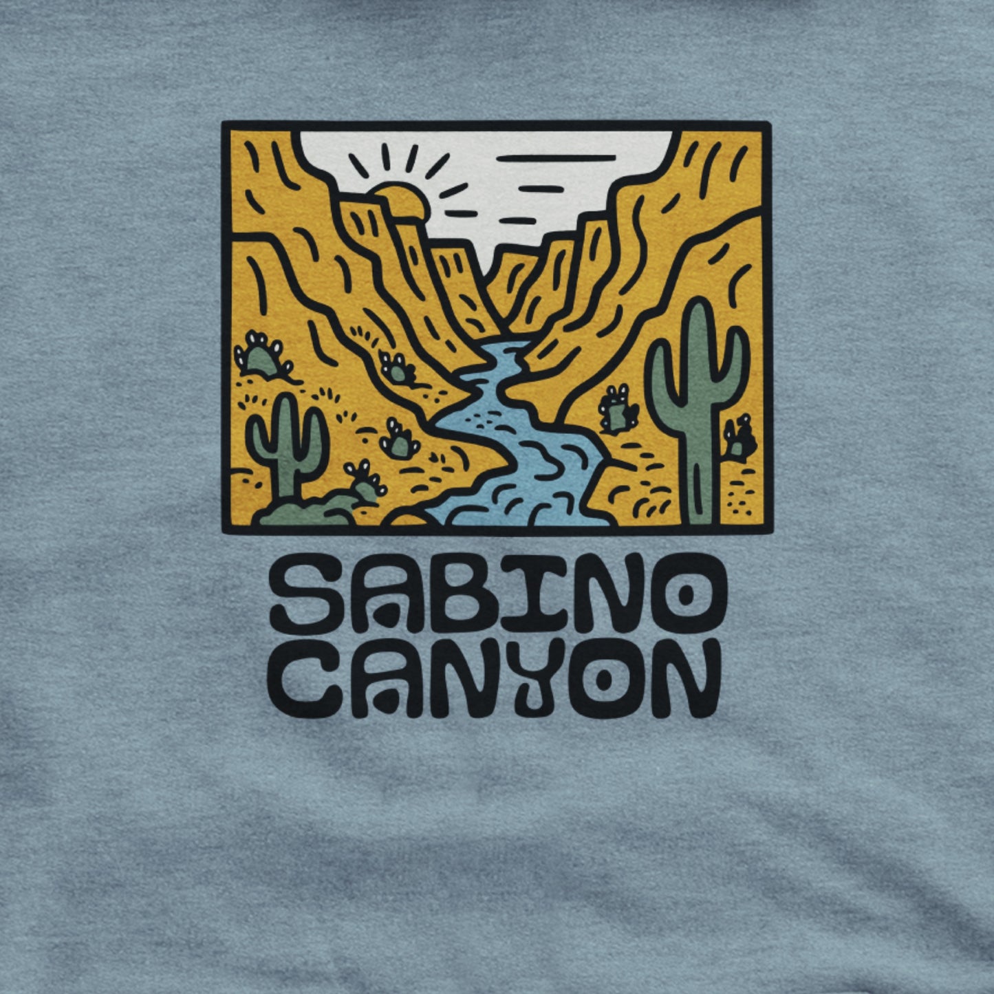 Sabino Canyon Hoodie Adventure and Outdoors Themed Hoodie