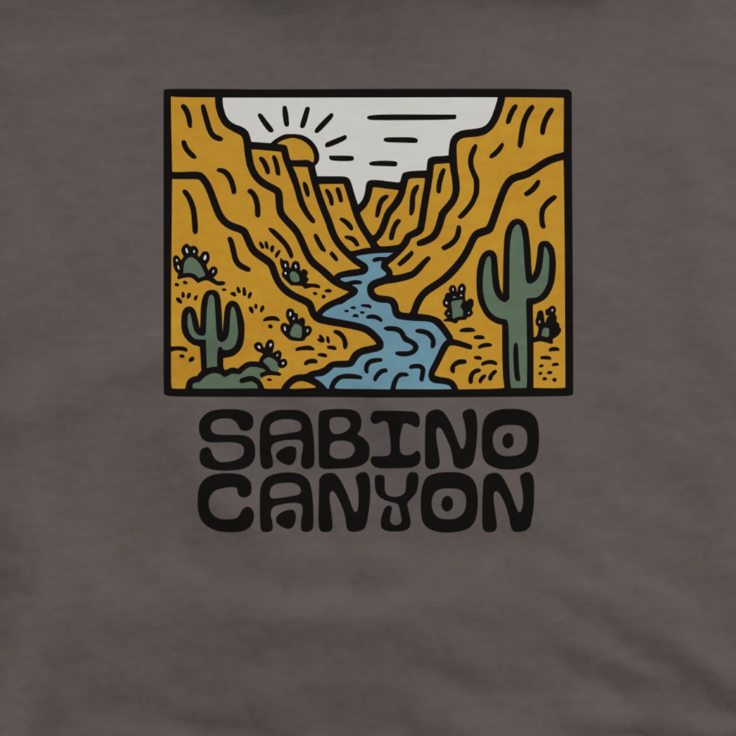 Sabino Canyon Hoodie Adventure and Outdoors Themed Hoodie