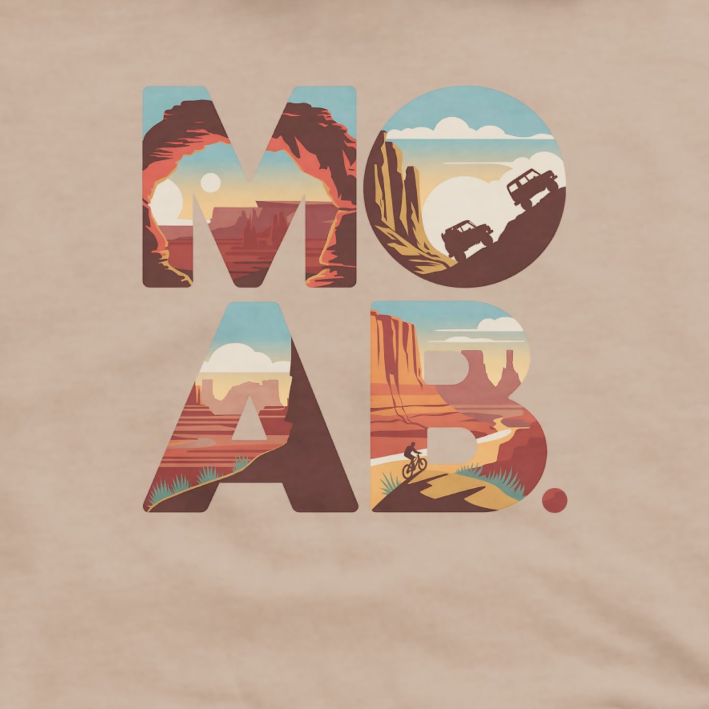 Moab Utah Hoodie Adventure and Outdoors Themed Hoodie