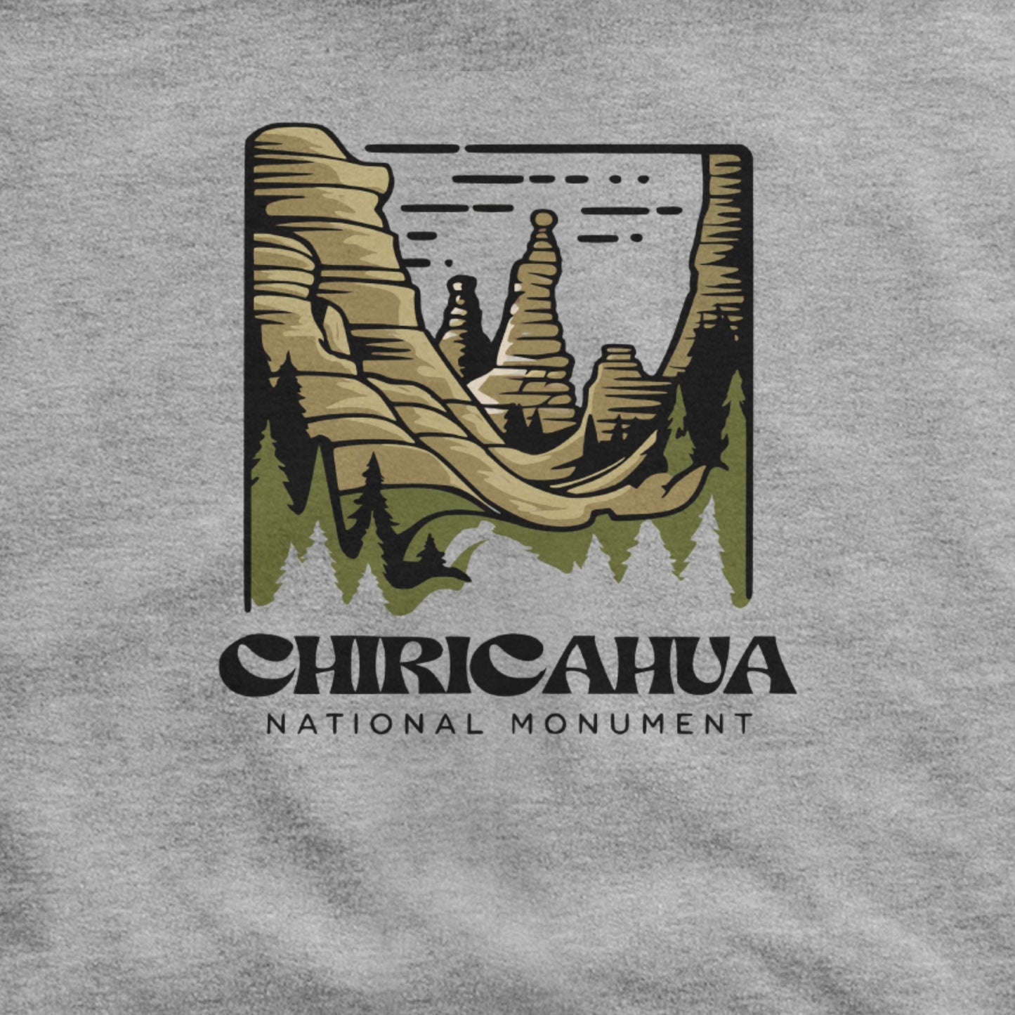 Chiricahua National Monument Hoodie Adventure and Outdoors Themed Hoodie