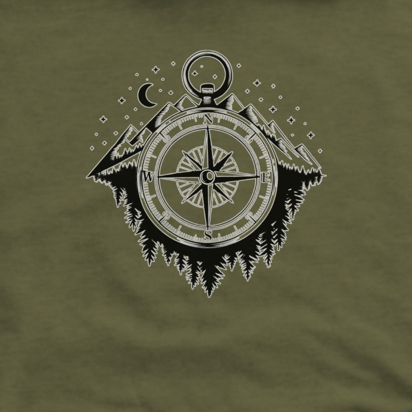 Navigate the Mountains Hoodie Adventure and Outdoors Themed Hoodie
