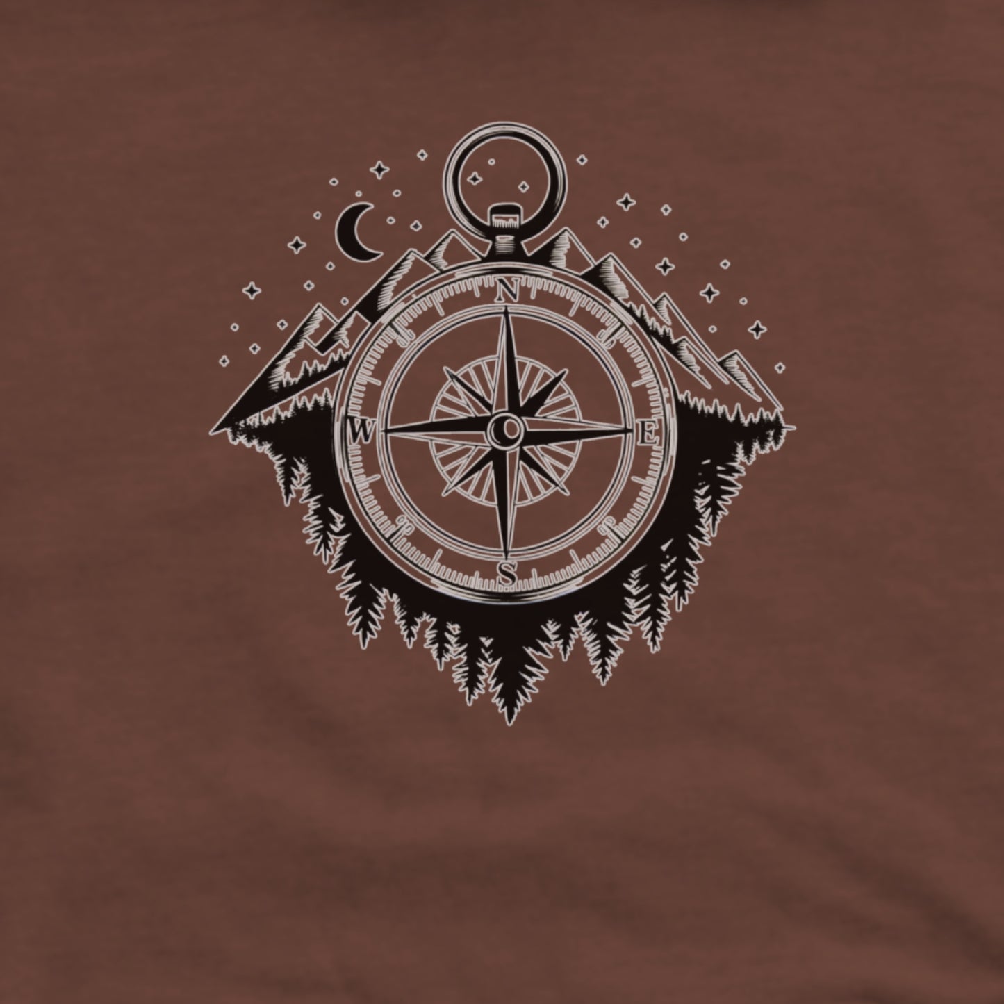 Navigate the Mountains Hoodie Adventure and Outdoors Themed Hoodie