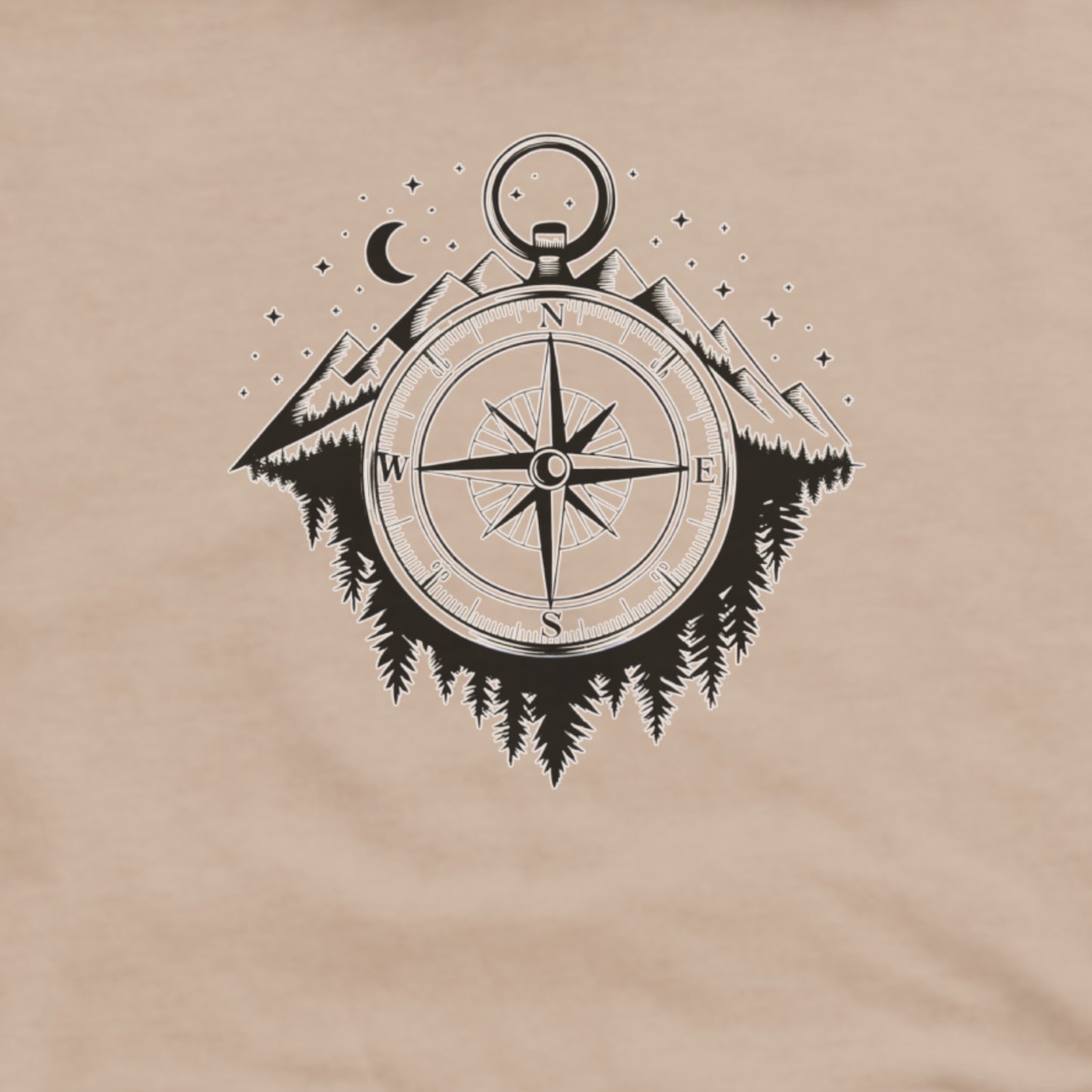 Navigate the Mountains Hoodie Adventure and Outdoors Themed Hoodie