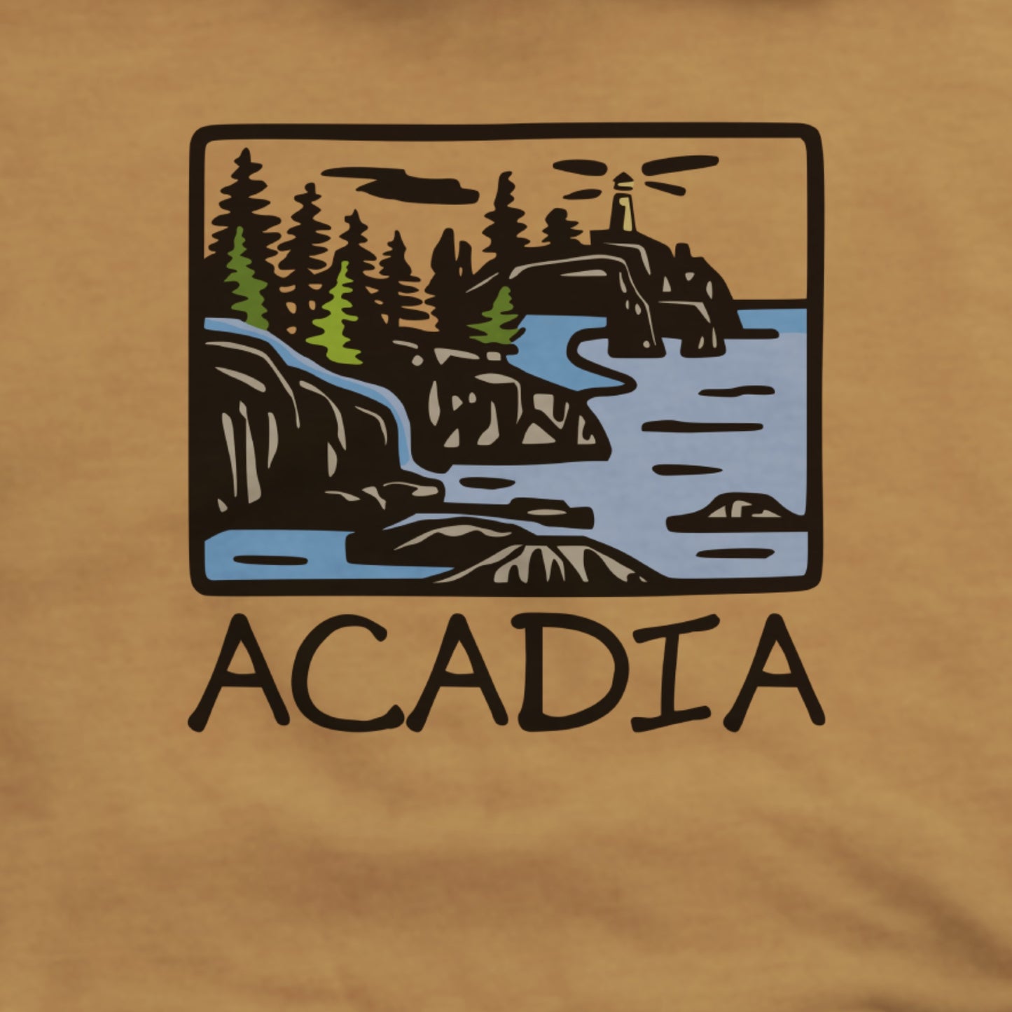 Acadia National Park Hoodie Adventure and Outdoors Themed Hoodie