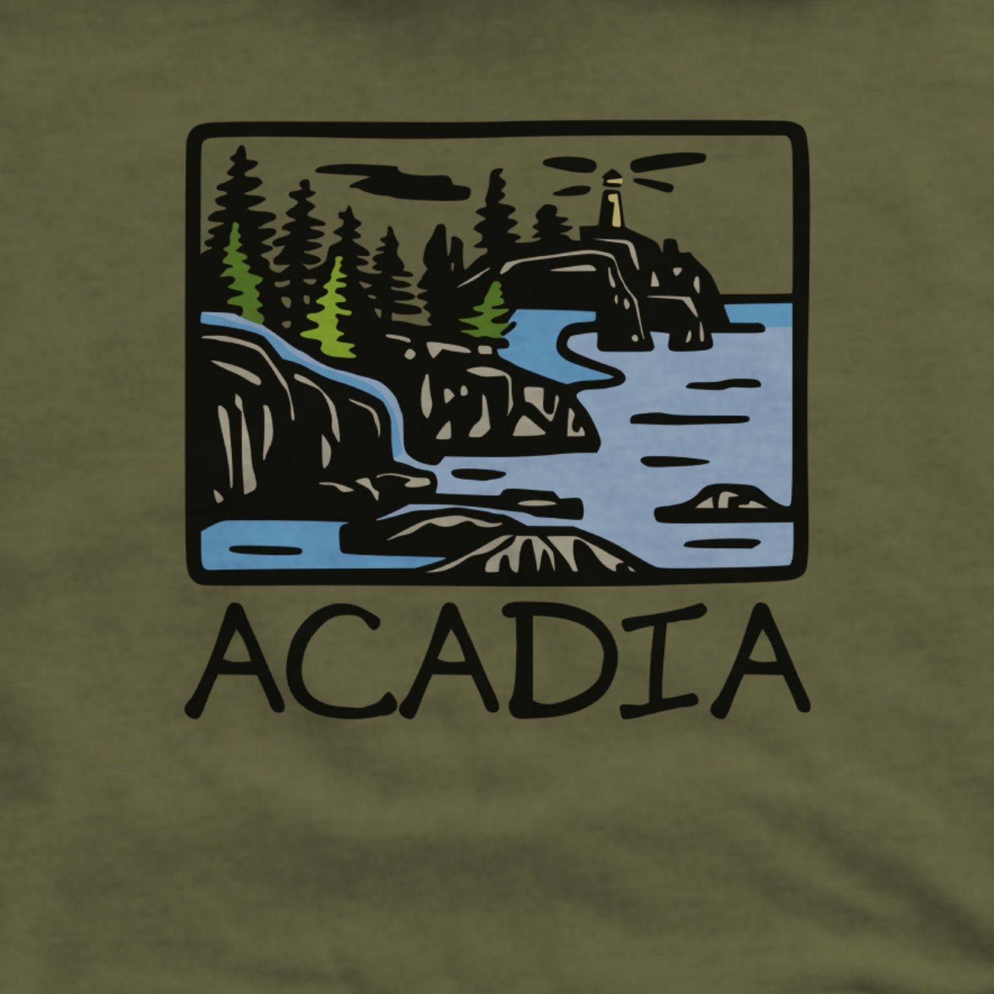 Acadia National Park Hoodie Adventure and Outdoors Themed Hoodie